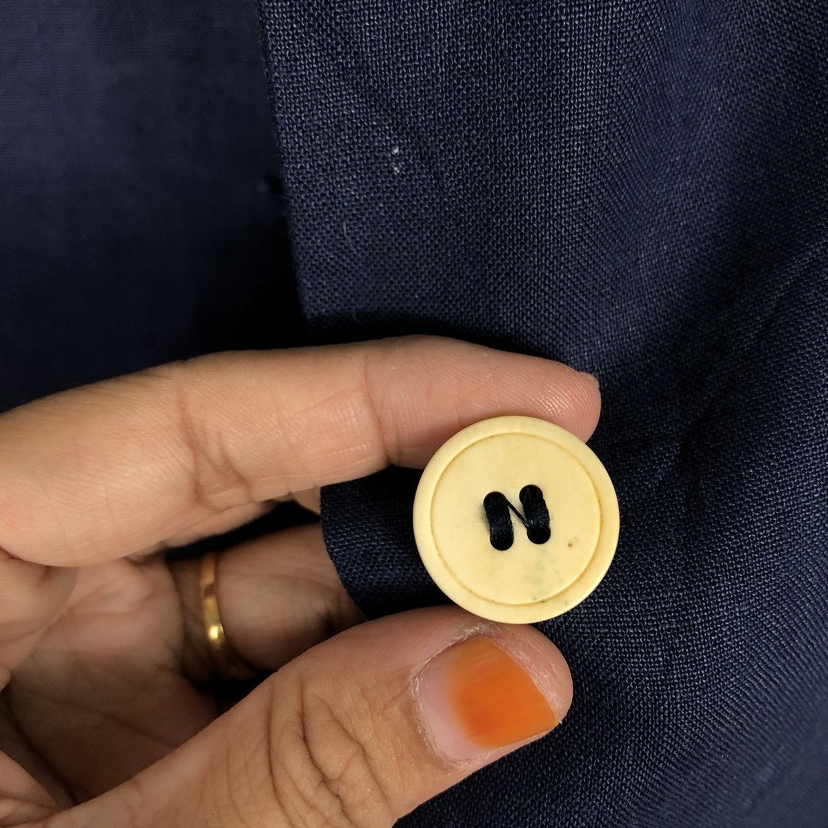 Aspesi 📌Luxury Coats Jacket Gold Button Aspesi Made in Italy Size US M / EU 48-50 / 2 - 17 Thumbnail
