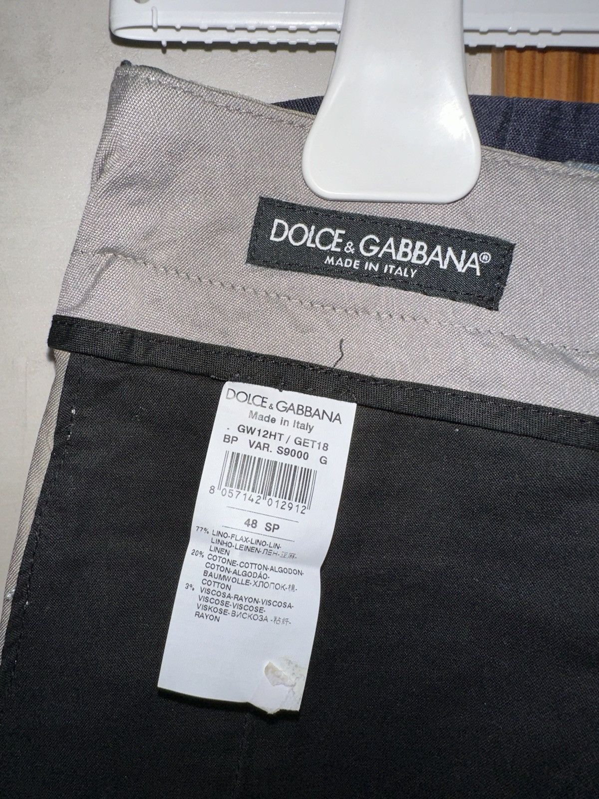 Dolce & Gabbana Dolce & Gabbana Cotton and linen patchwork shorts Size US 34 / EU 50 - 7 Thumbnail