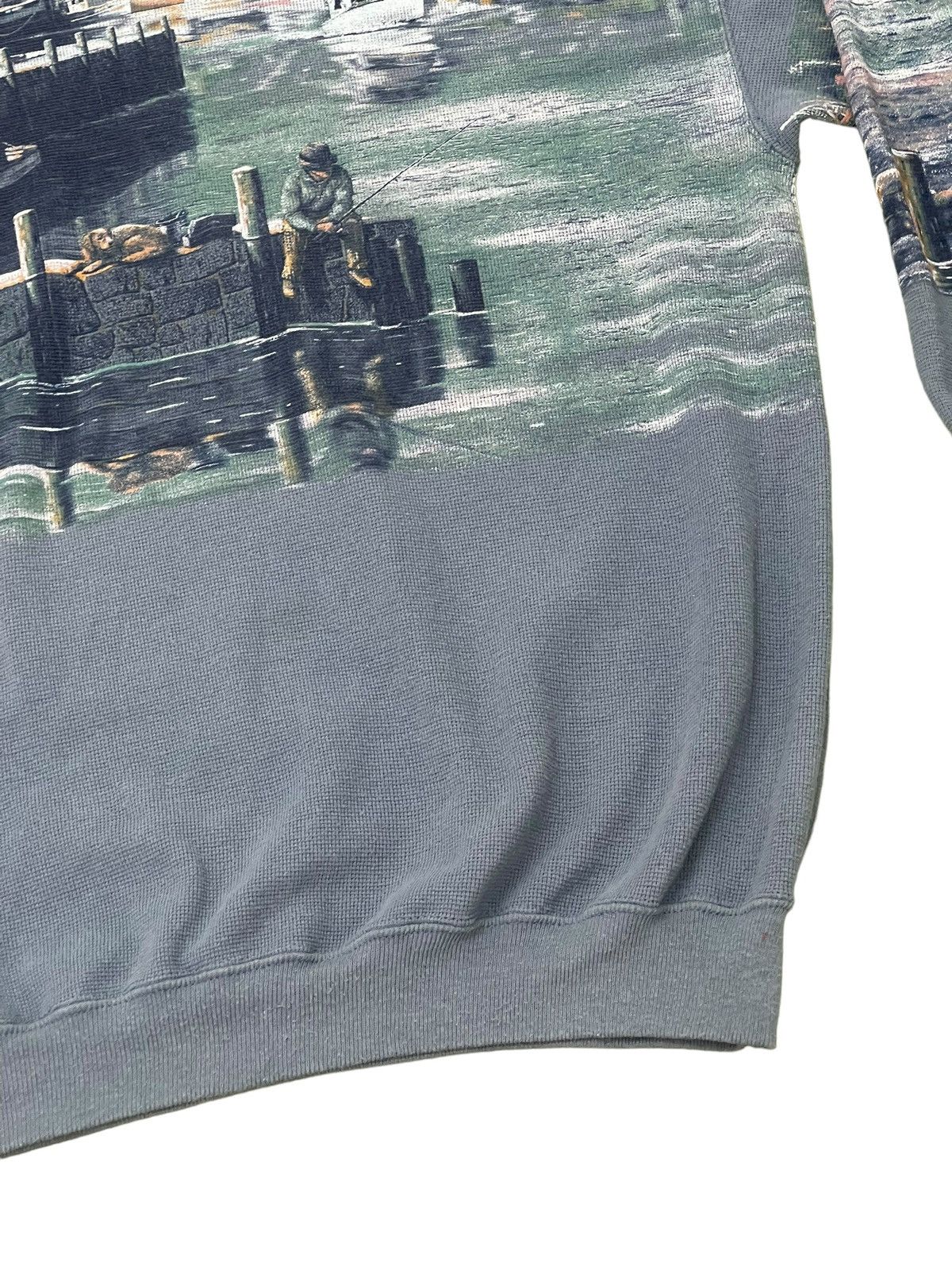 Vintage Vtg Art Unlimited Sportswear Sweatshirt Lake Printed 5🟩7 Size US XXL / EU 58 / 5 - 5 Thumbnail