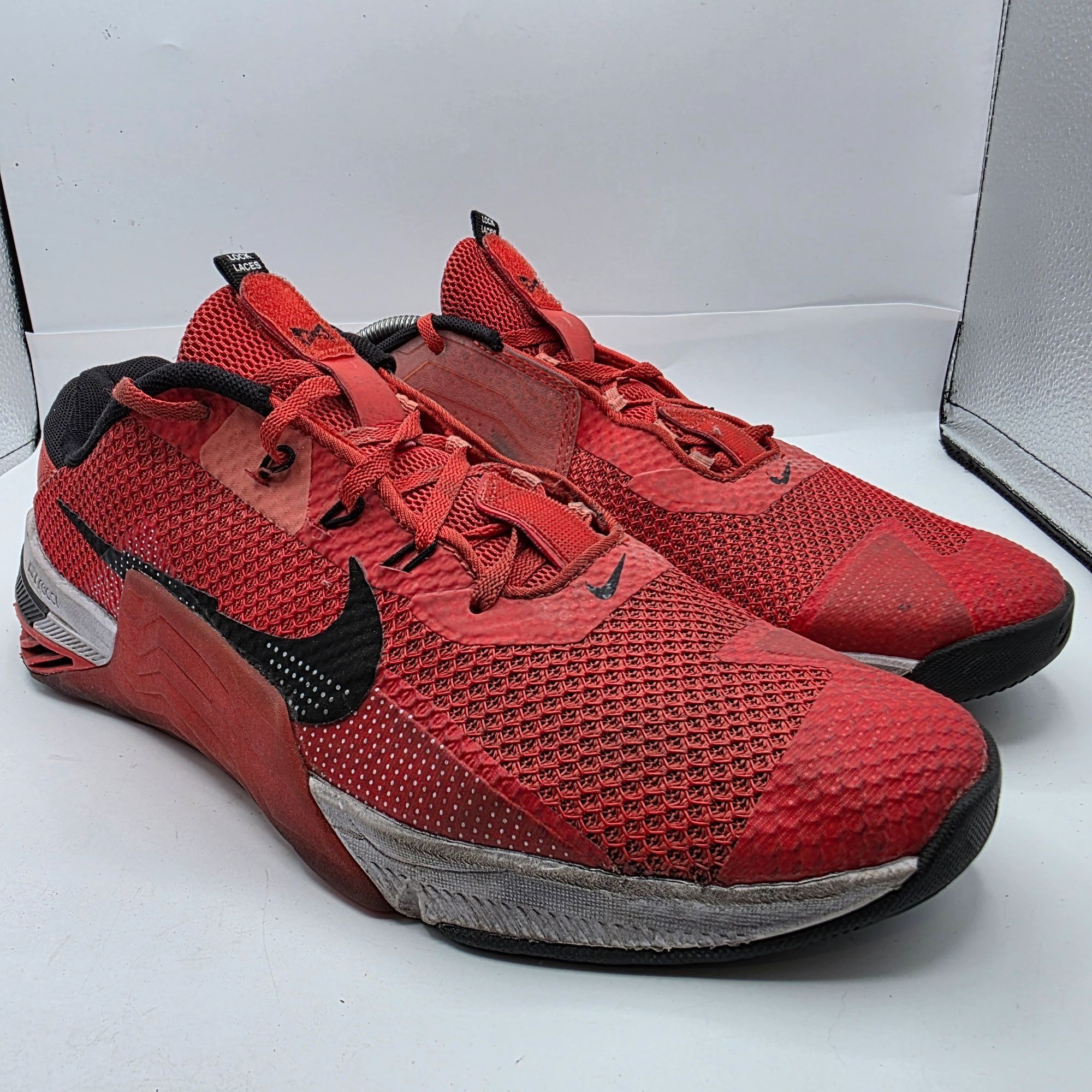 Nike Nike Metcon 7 Shoes Mens Size 13 Red Black Training CrossFit Size US 13 / EU 46 - 1 Thumbnail