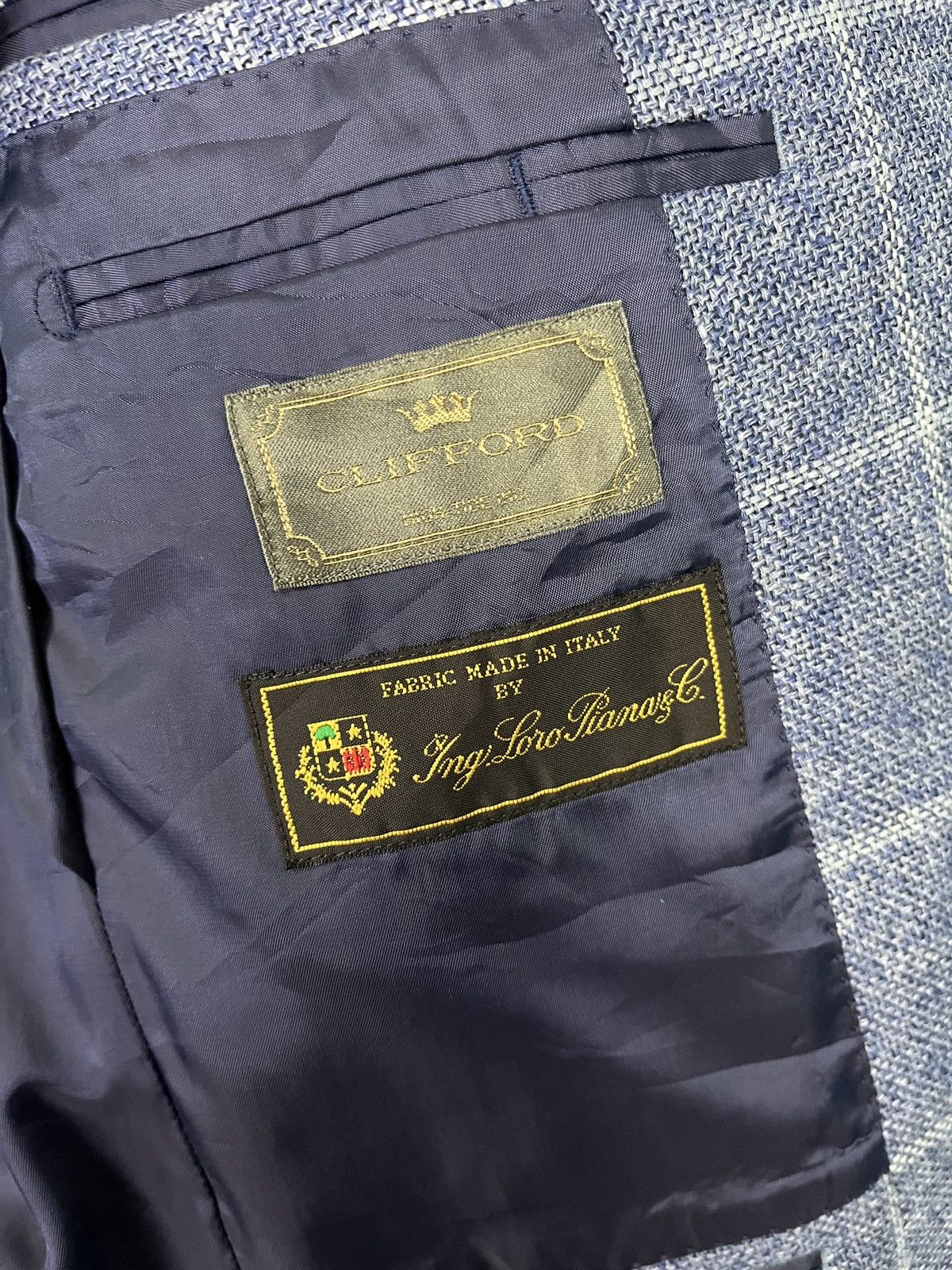 Designer × Loro Piana Loro Piana Plaid Hemp Wool Blazer Size 40R - 9 Thumbnail