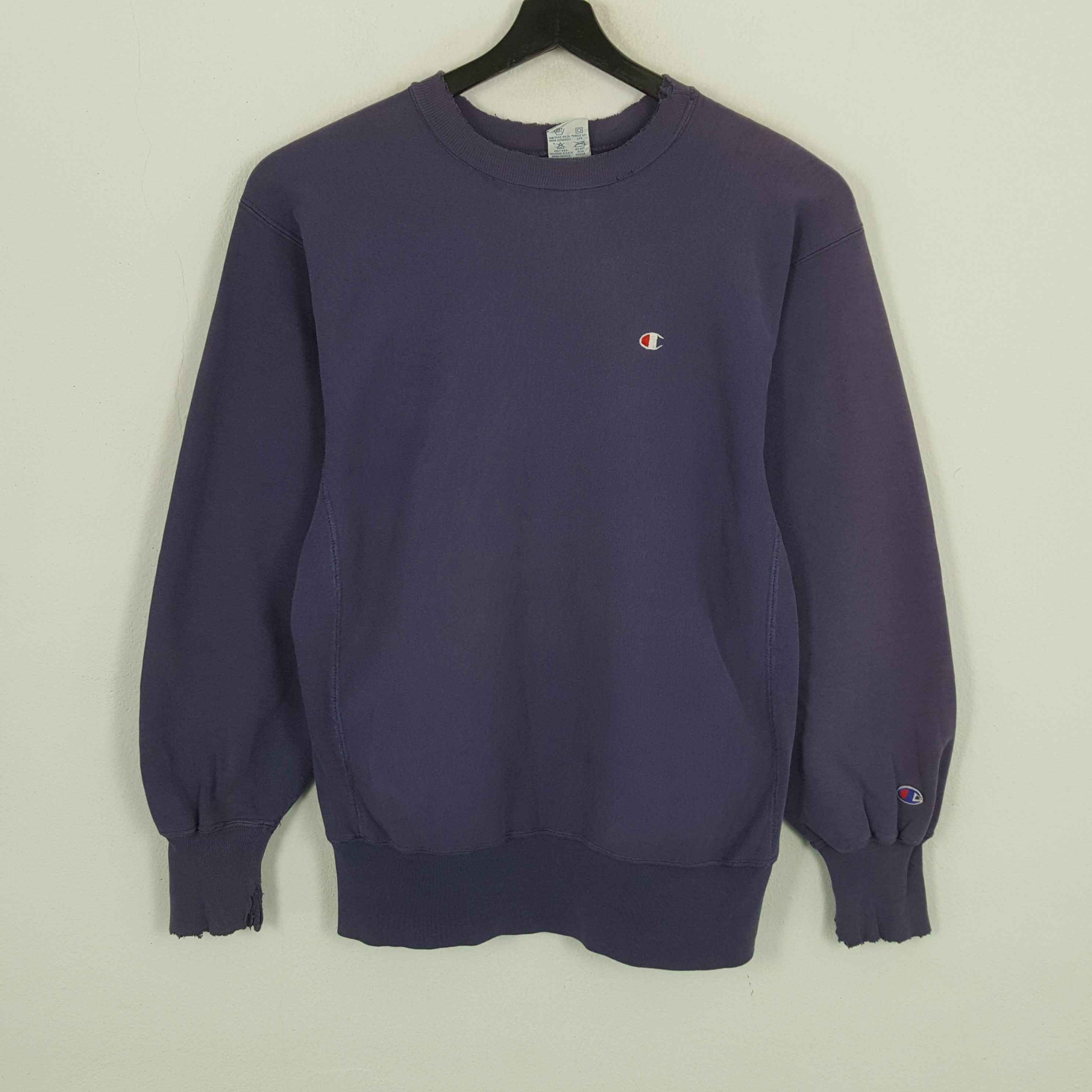 Champion × Vintage CHAMPION Streetwear Small Logo Design Sweatshirt Size US L / EU 52-54 / 3 - 1 Thumbnail