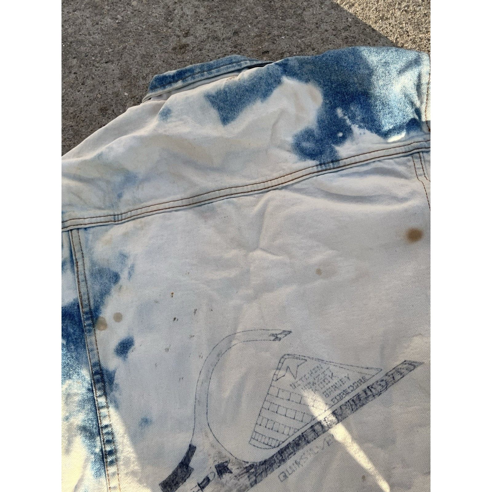 Quiksilver 80s 90s Quicksilver x Saugatuck Bootleg Jean Jacket Acid was Size US M / EU 48-50 / 2 - 20 Thumbnail