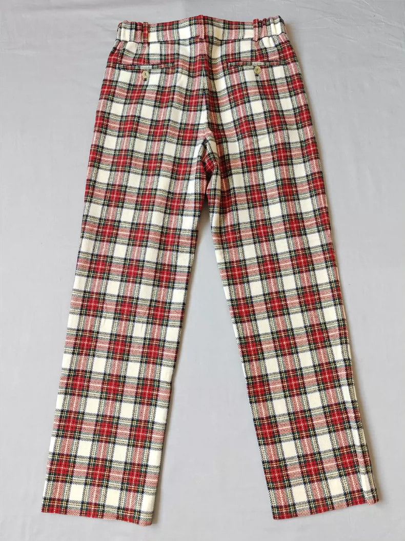 Gucci Gucci Wool plaid casual pants 2501-Nextarrow Size US 28 / EU 44 - 6 Thumbnail