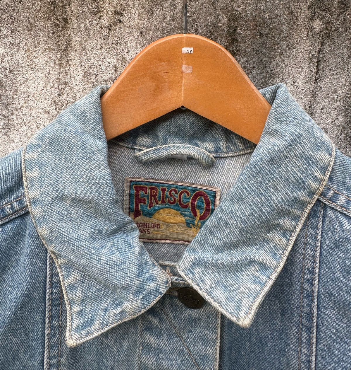 Vintage Frisco Trucker jacket Size US L / EU 52-54 / 3 - 3 Thumbnail