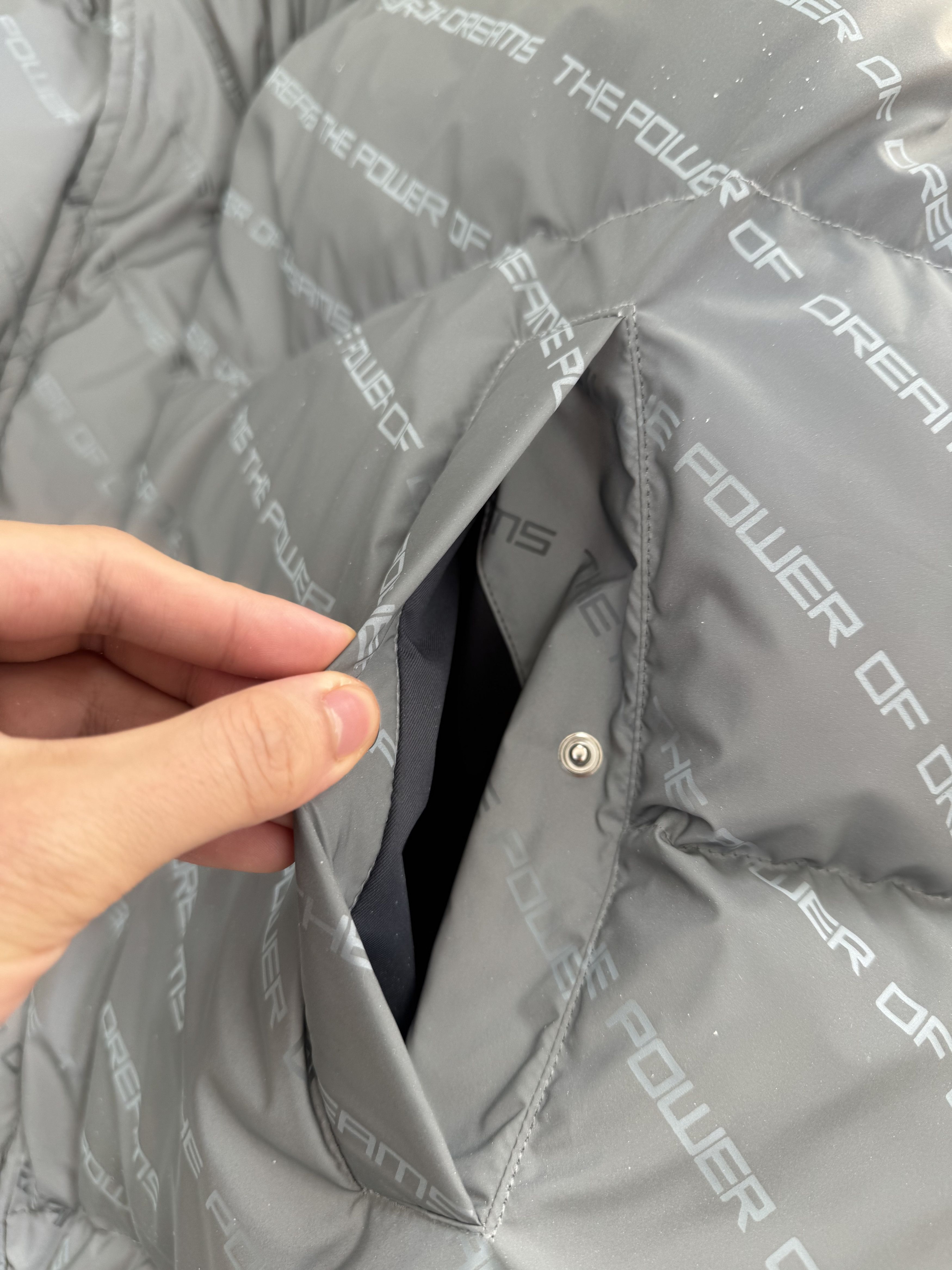 Balenciaga Balenciaga Reflective Power of Dreams Puffer Jacket Size US XS / EU 42 / 0 - 7 Thumbnail