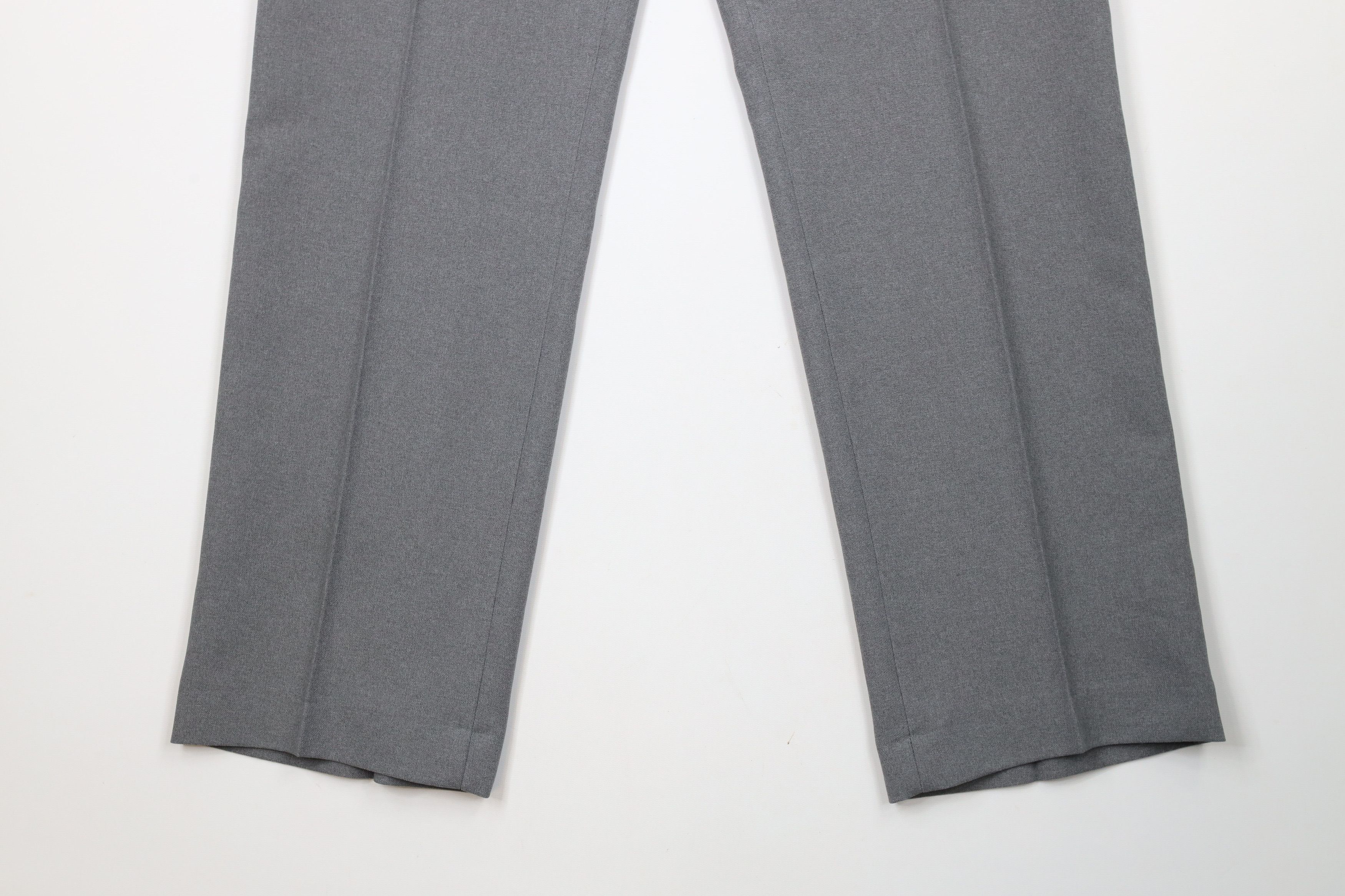 Vintage Vintage 70s Streetwear Flared Wide Leg Chino Pants Gray USA Size US 34 / EU 50 - 4 Thumbnail