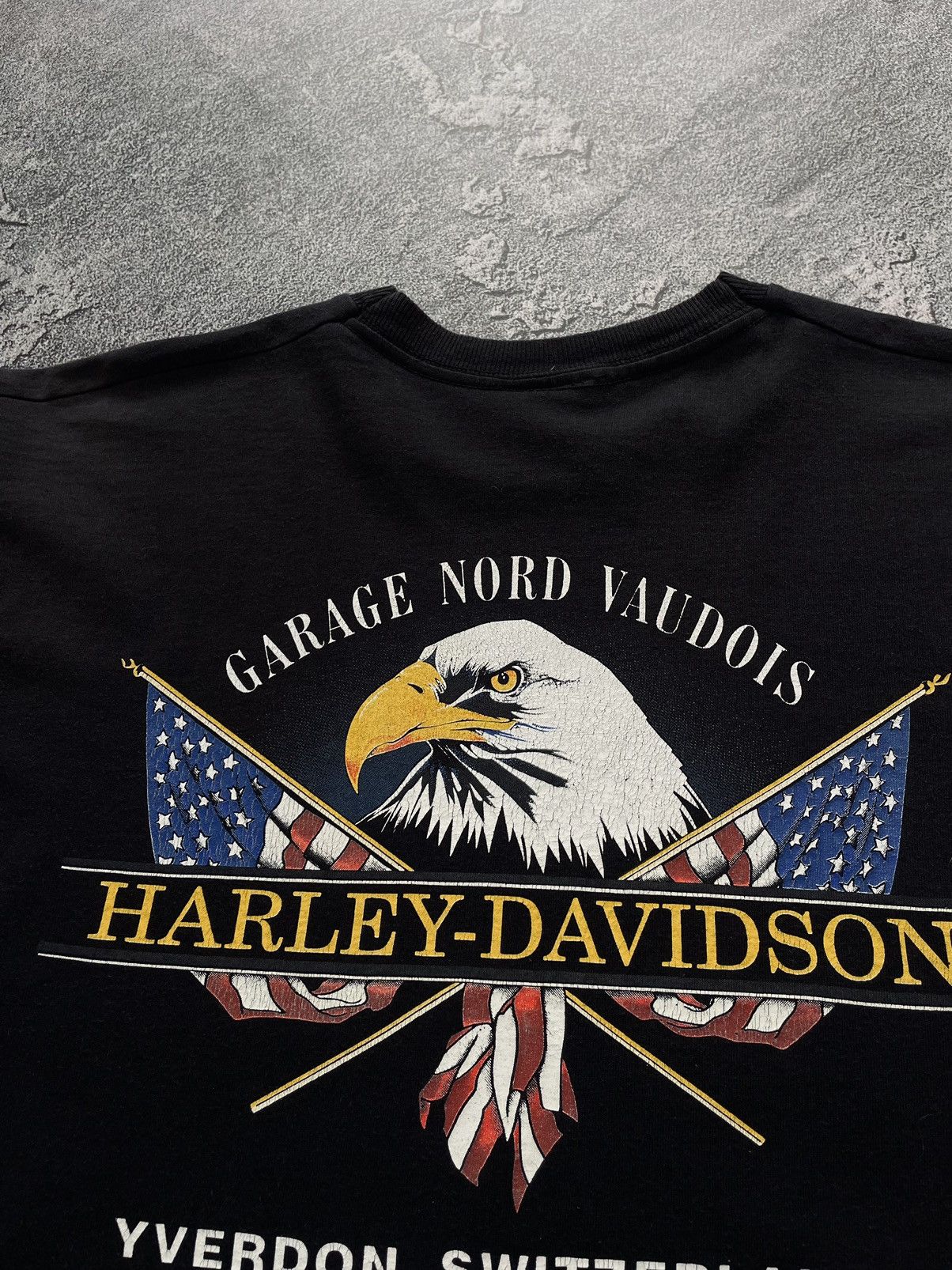 Harley Davidson Vintage Harley Davidson 1996 Rider’s Choice Eagle Shirt Size US L / EU 52-54 / 3 - 14 Thumbnail
