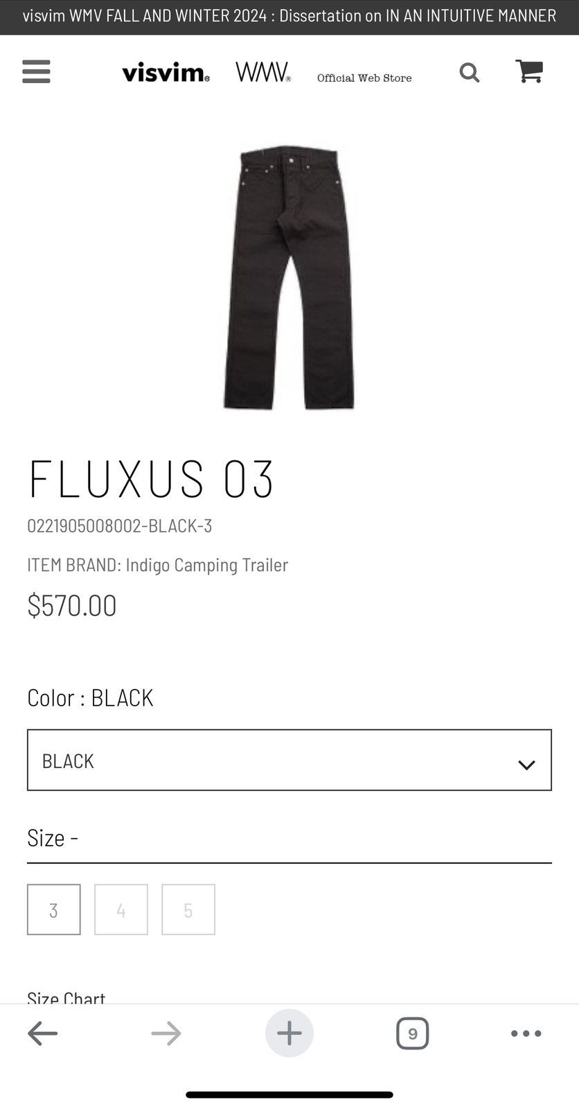 Visvim Visvim ICT 21aw Fluxus 03 Pants Size US 34 / EU 50 - 12 Thumbnail