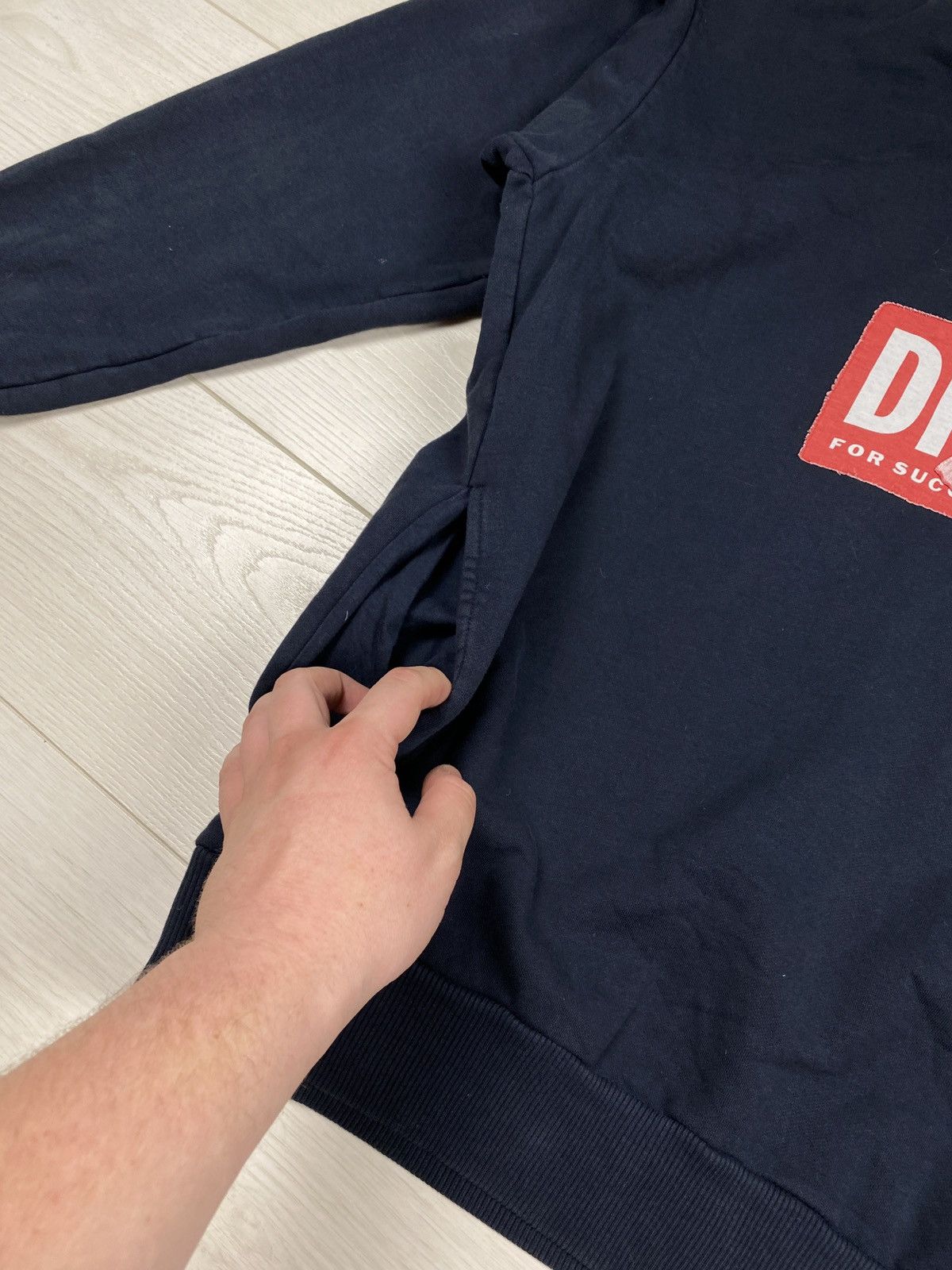 Diesel Mens Diesel Boxy Fit Big Logo size XXL Size US XXL / EU 58 / 5 - 9 Thumbnail