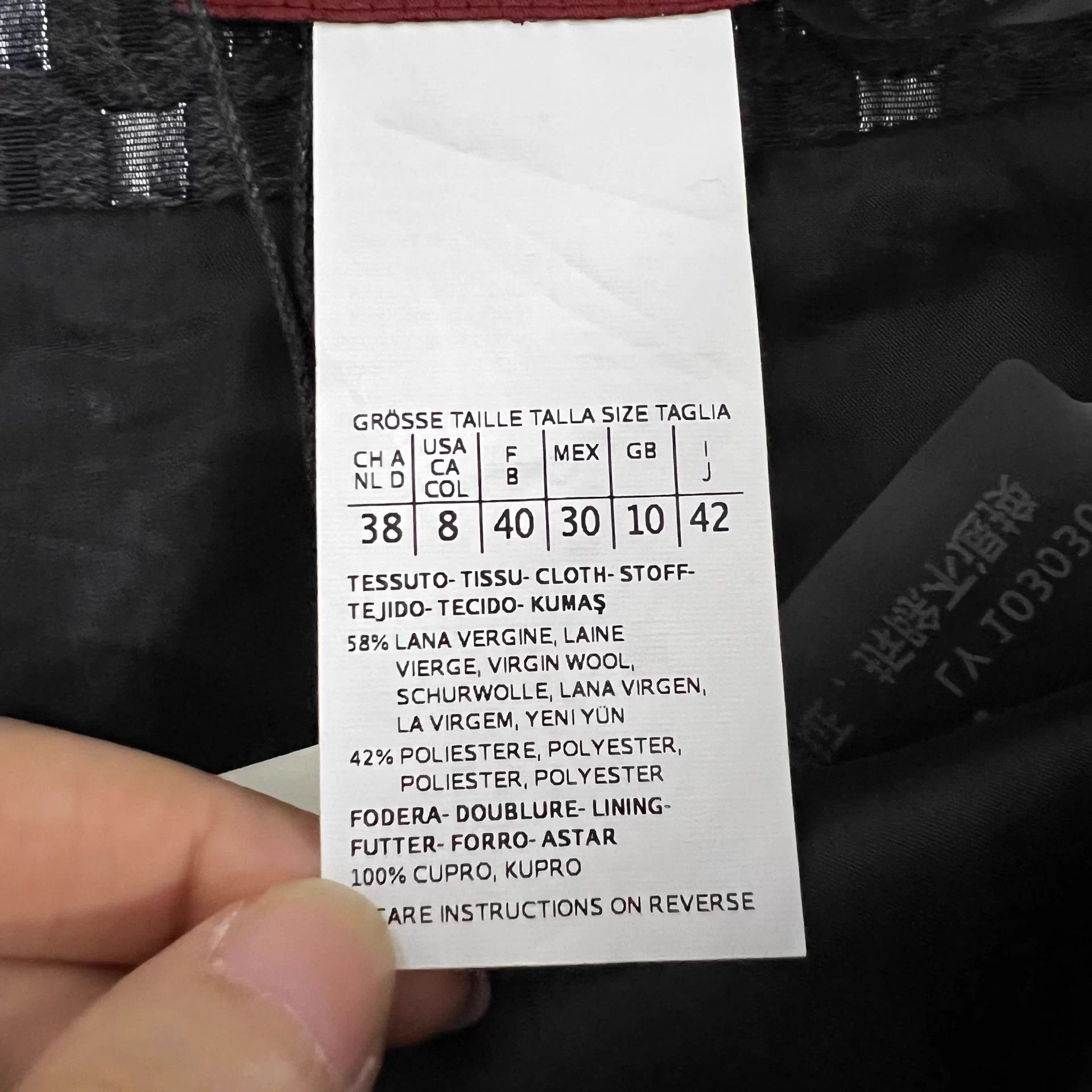 Max Mara MaxMara Embroidered Tartan Skirt Size 42 Size 30" / US 8 / IT 44 - 4 Thumbnail