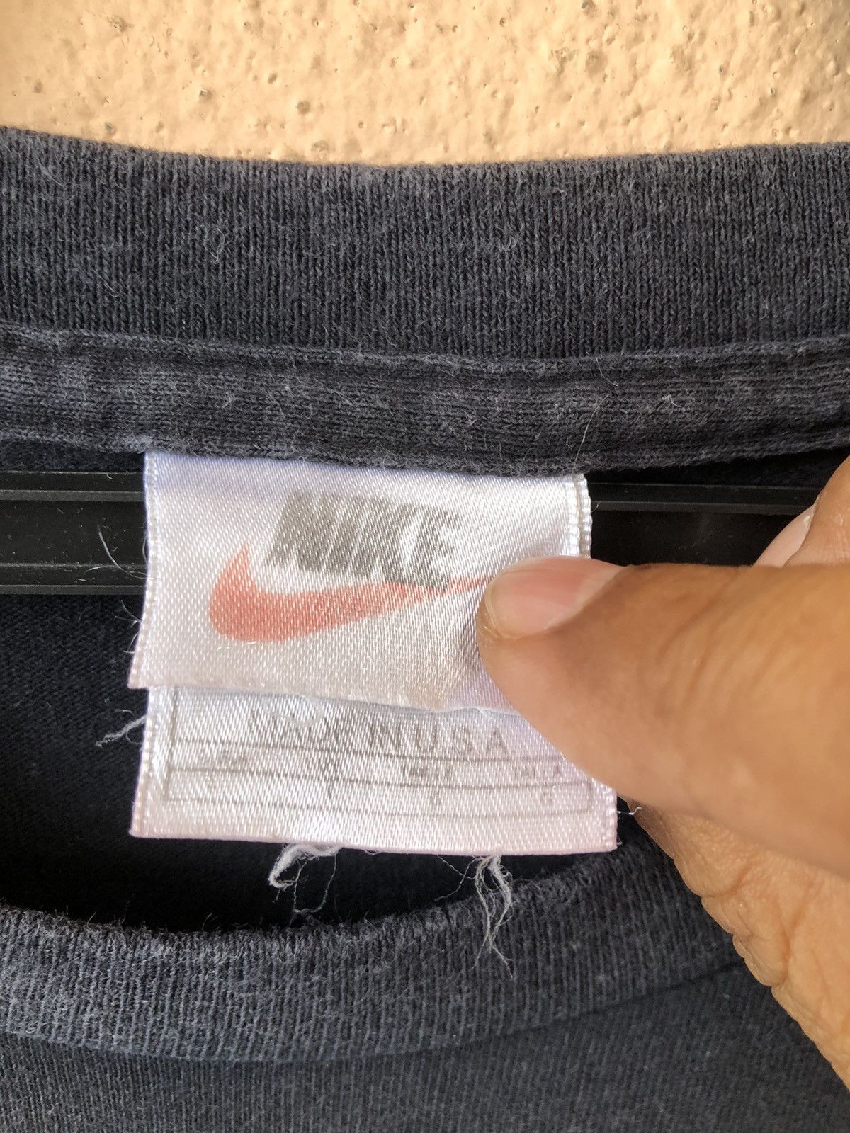 Nike × Vintage Vintage 90s NIKE Spiral Logo Very Rare Size US XL / EU 56 / 4 - 5 Thumbnail