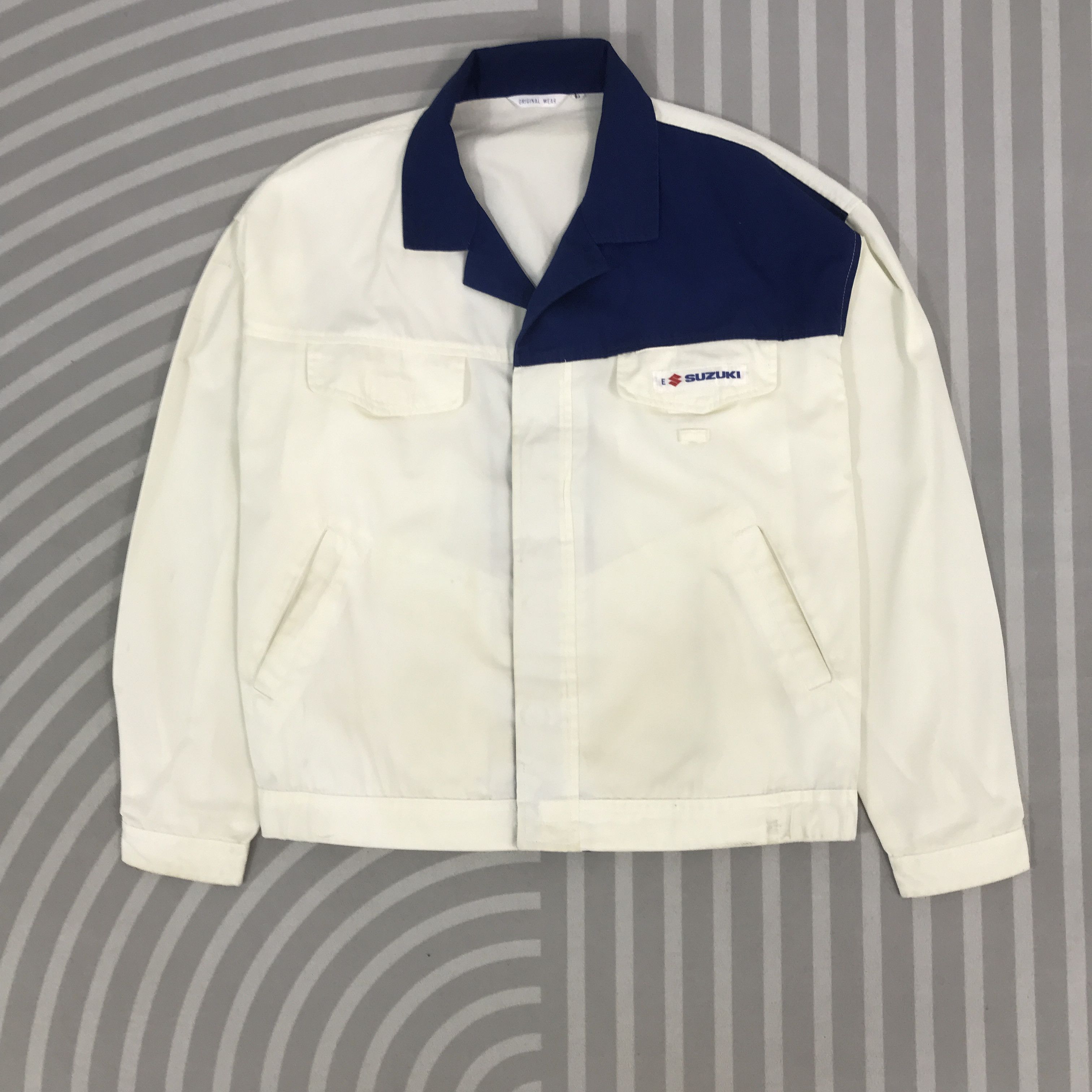 Japanese Brand × Vintage Vintage Suzuki Racing Uniform Jacket Size US L / EU 52-54 / 3 - 1 Thumbnail
