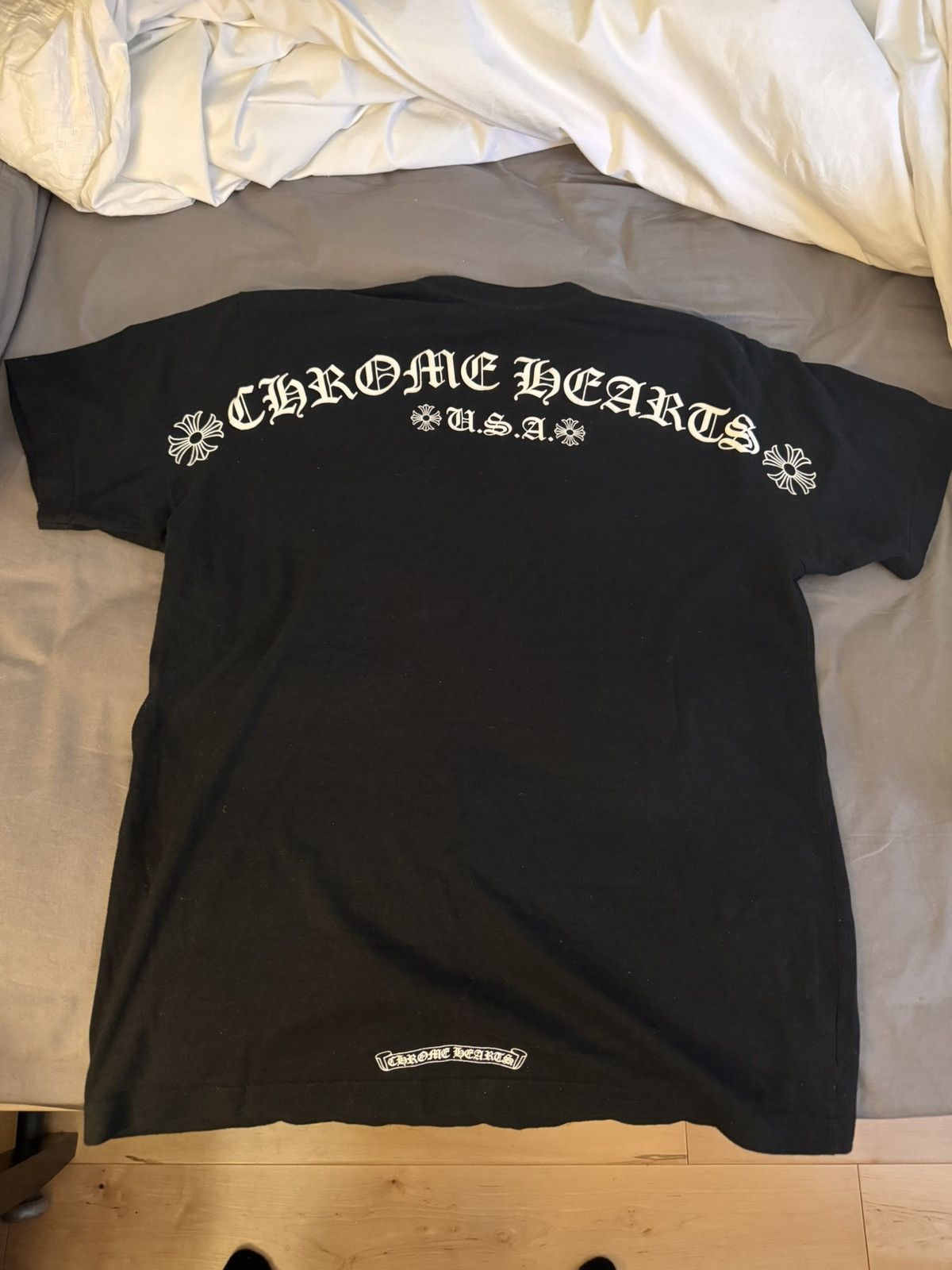 Chrome Hearts Chrome Hearts Shoulder T-BAR T-Shirt Size US M / EU 48-50 / 2 - 1 Thumbnail