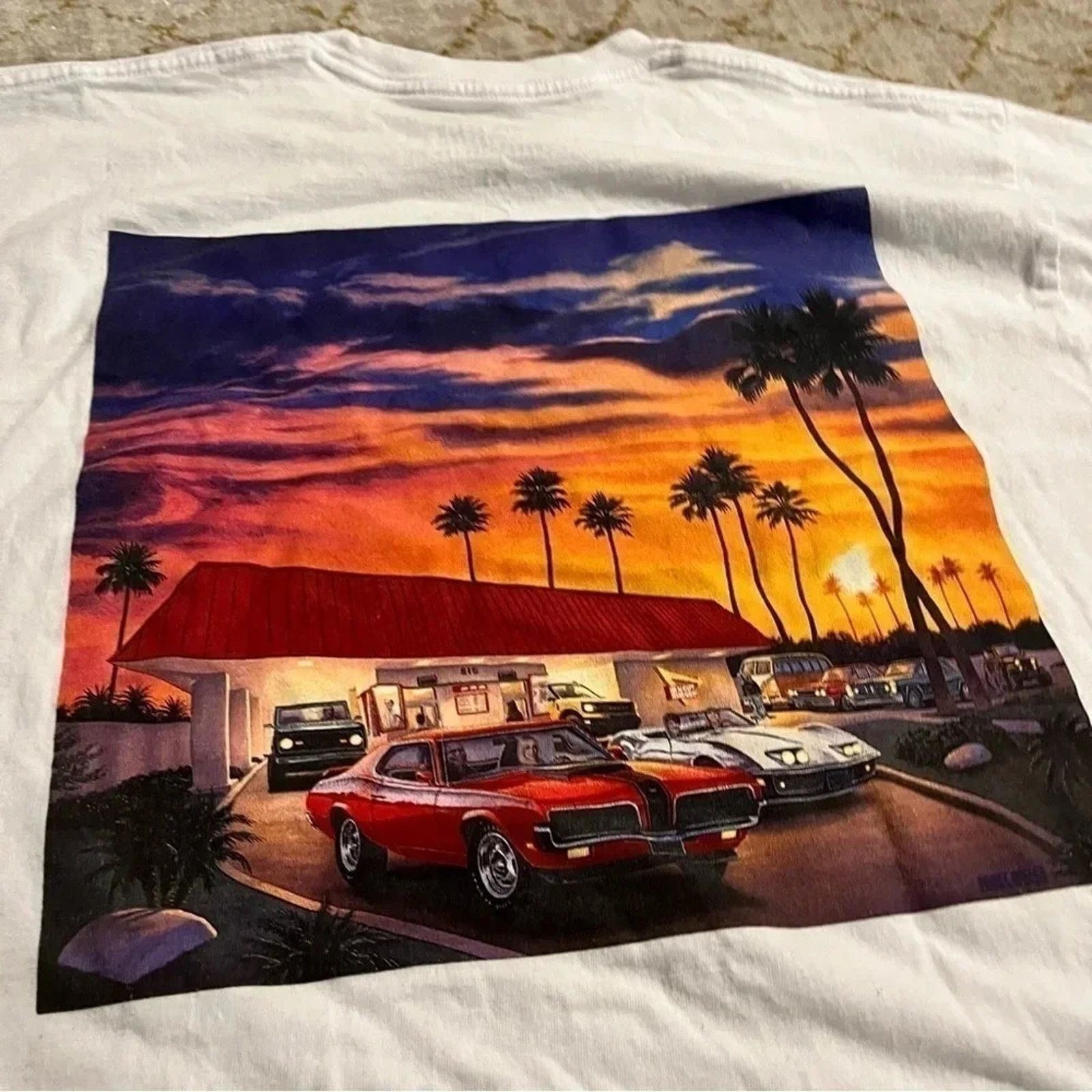 Other In-N-Out Burger California White Short Sleeve XL T-Shirt Size US XL / EU 56 / 4 - 1 Thumbnail