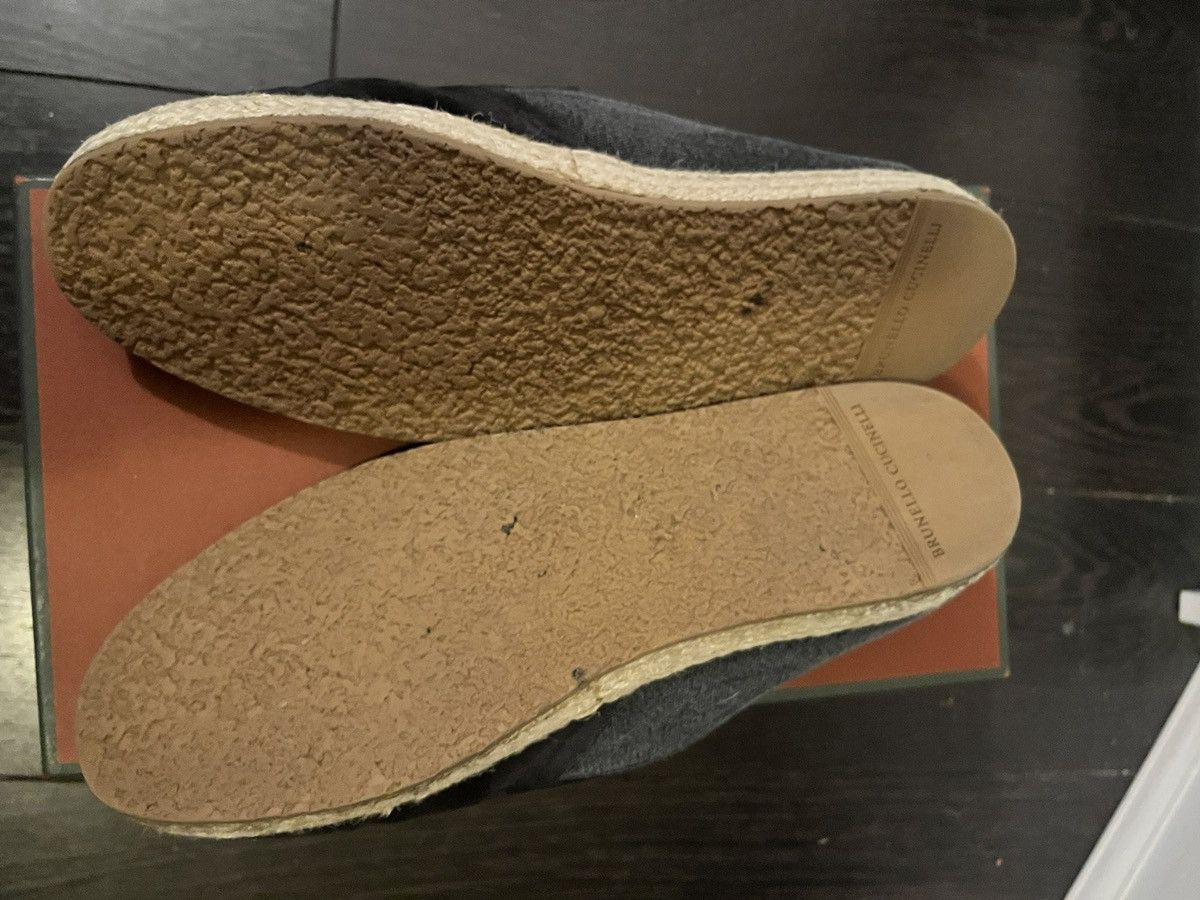 Brunello Cucinelli Brunello Cucinelli navy espadrills uk 8 eu 42 Size US 9 / EU 42 - 3 Thumbnail
