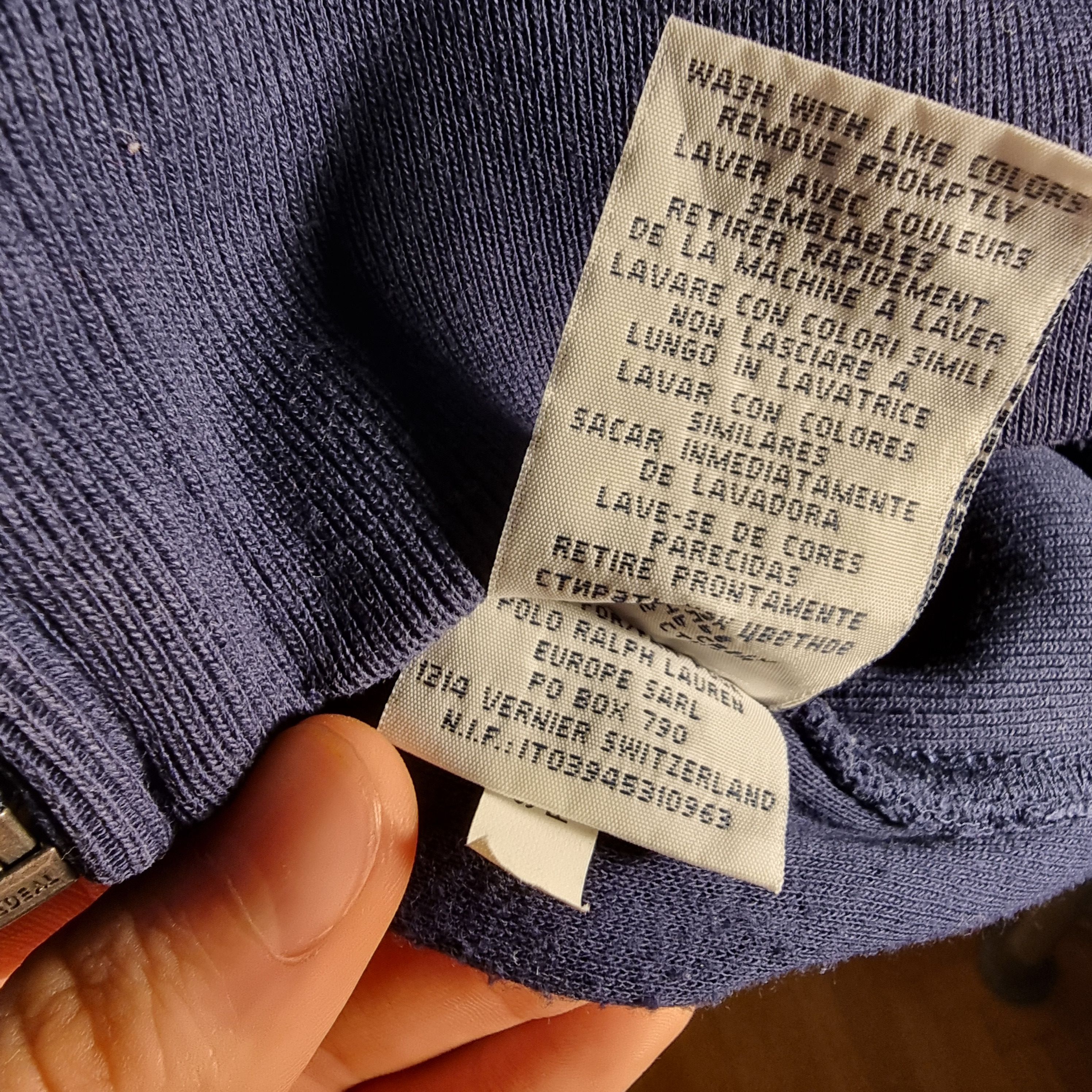 Polo Ralph Lauren Vintage Polo Ralph Lauren zip retro big logo 00s old money Size US M / EU 48-50 / 2 - 8 Thumbnail