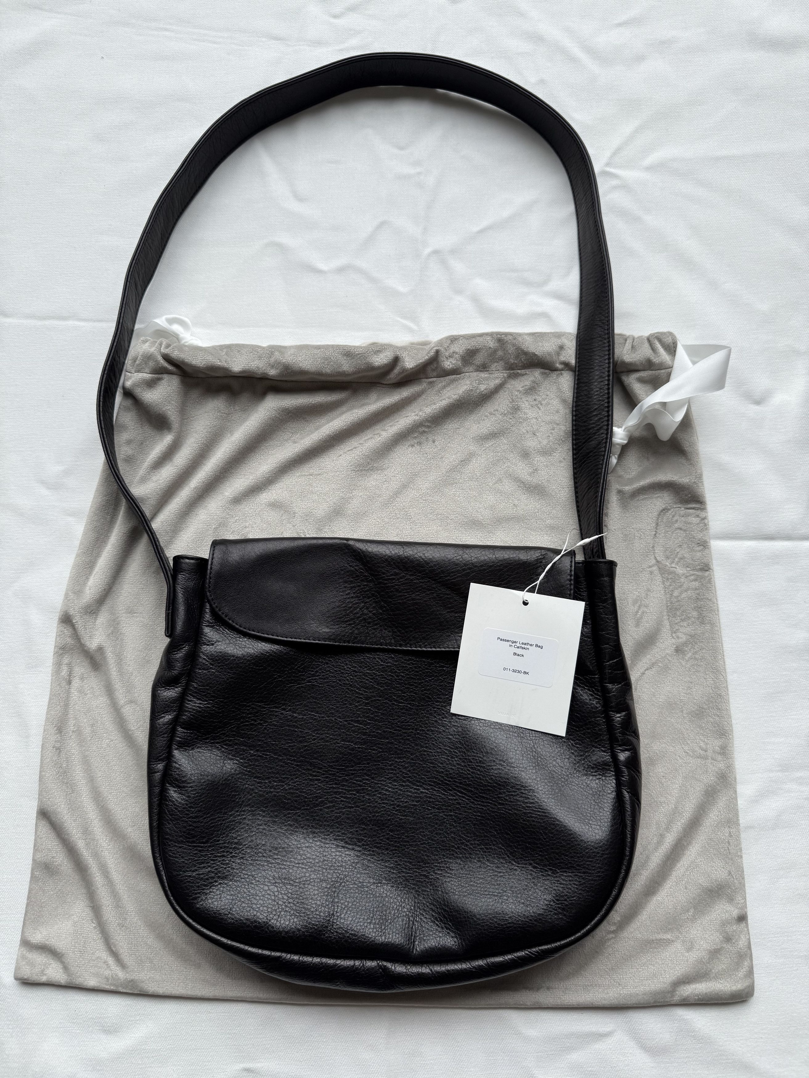 Vuja De VUJADE THEO LEATHER AFFIX BAG IN WAXED BABY CALF | Grailed
