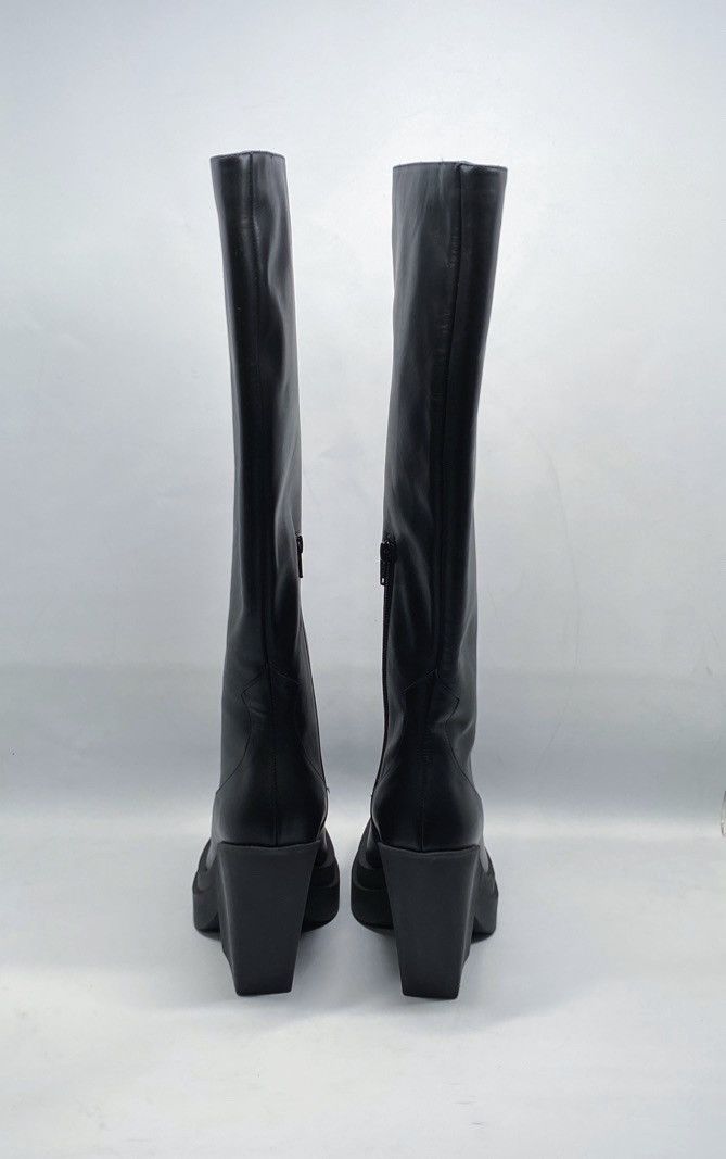 GIA BORGHINI Gia Borghini Texan Leather Platform Knee-High Boots size 40 Size US 10 / IT 40 - 5 Thumbnail