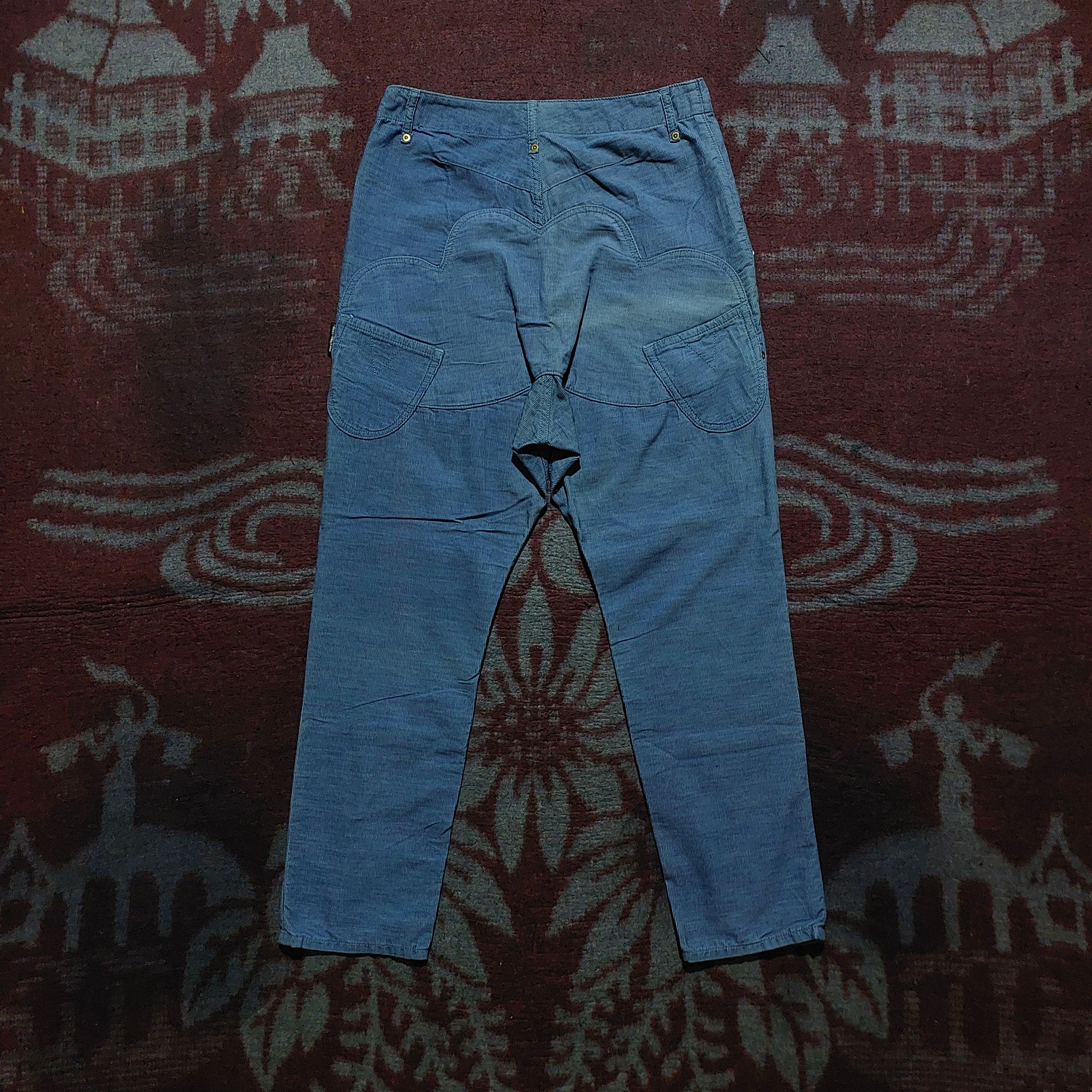 Issey Miyake mercibeaucoup issey miyake corduray drop crotch pants Size US 30 / EU 46 - 2 Thumbnail