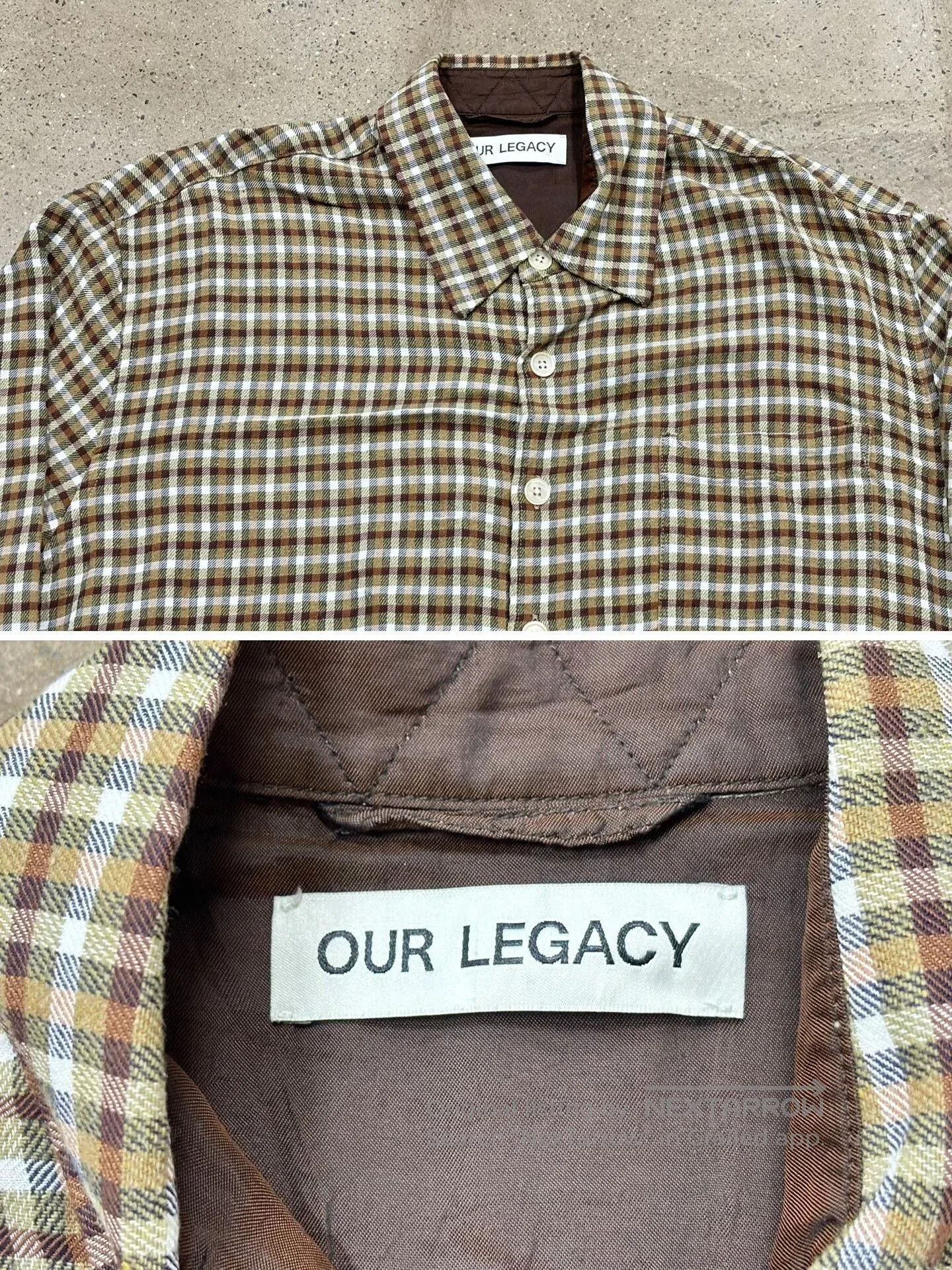 Our Legacy Our Legacy Checkered Shirt Above Shirt. Size US M / EU 48-50 / 2 - 3 Thumbnail