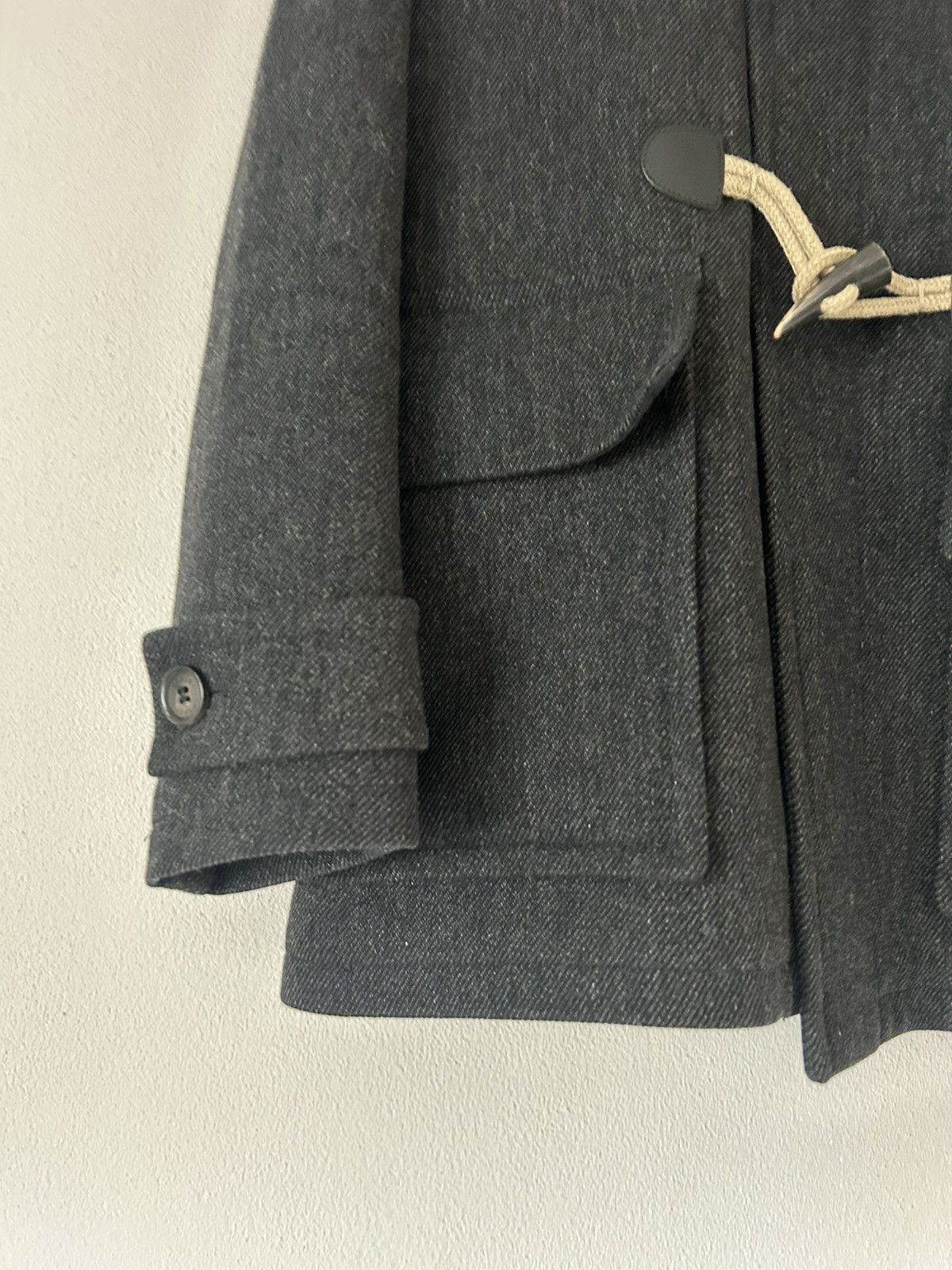 Prada Prada Wool Duffle Coat with Hood and Rope Toggle Details Size US M / EU 48-50 / 2 - 4 Thumbnail