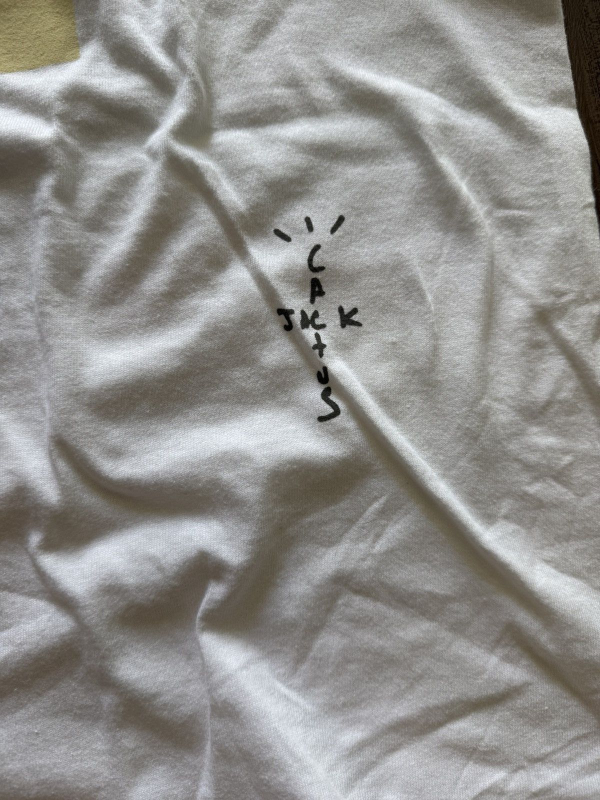 Travis Scott Cactus Jack x Fragment Manifest Your Dreams Tee XL 2021 Size US XL / EU 56 / 4 - 2 Thumbnail