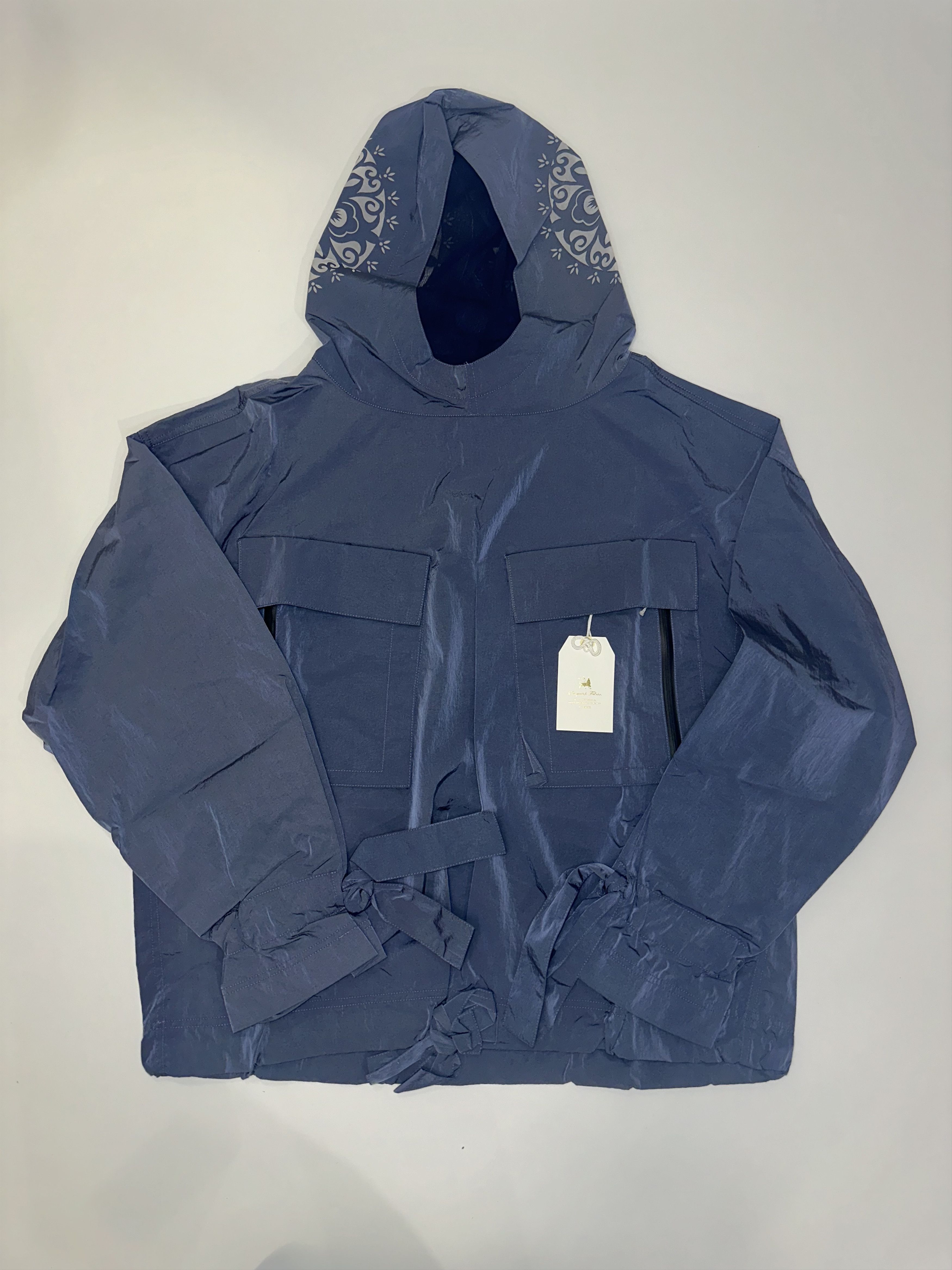 image of Sasquatchfabrix Cargo Jacket (0760) in Blue, Men's (Size Medium)