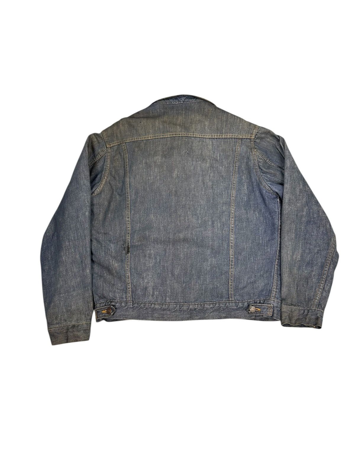 Sears Vintage 60’s Sears Roebuck Denim Sherpa Lined Ranch Jacket Size US M / EU 48-50 / 2 - 2 Thumbnail