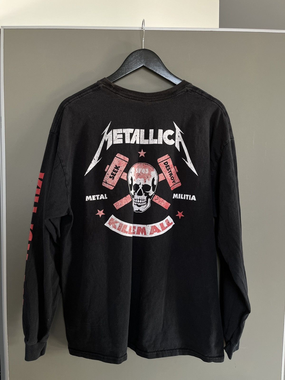 Metallica Metallica Kill Em All Vintage Long Seeve Size US XL / EU 56 / 4 - 6 Thumbnail