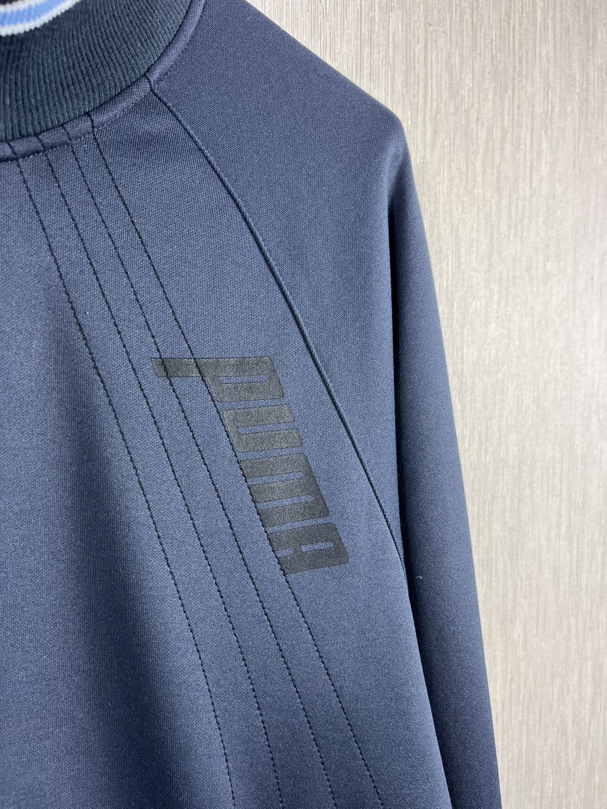 Puma × Vintage Vintage Puma y2k zip track hoodie sweatshirt lines logo Size US XXL / EU 58 / 5 - 8 Thumbnail