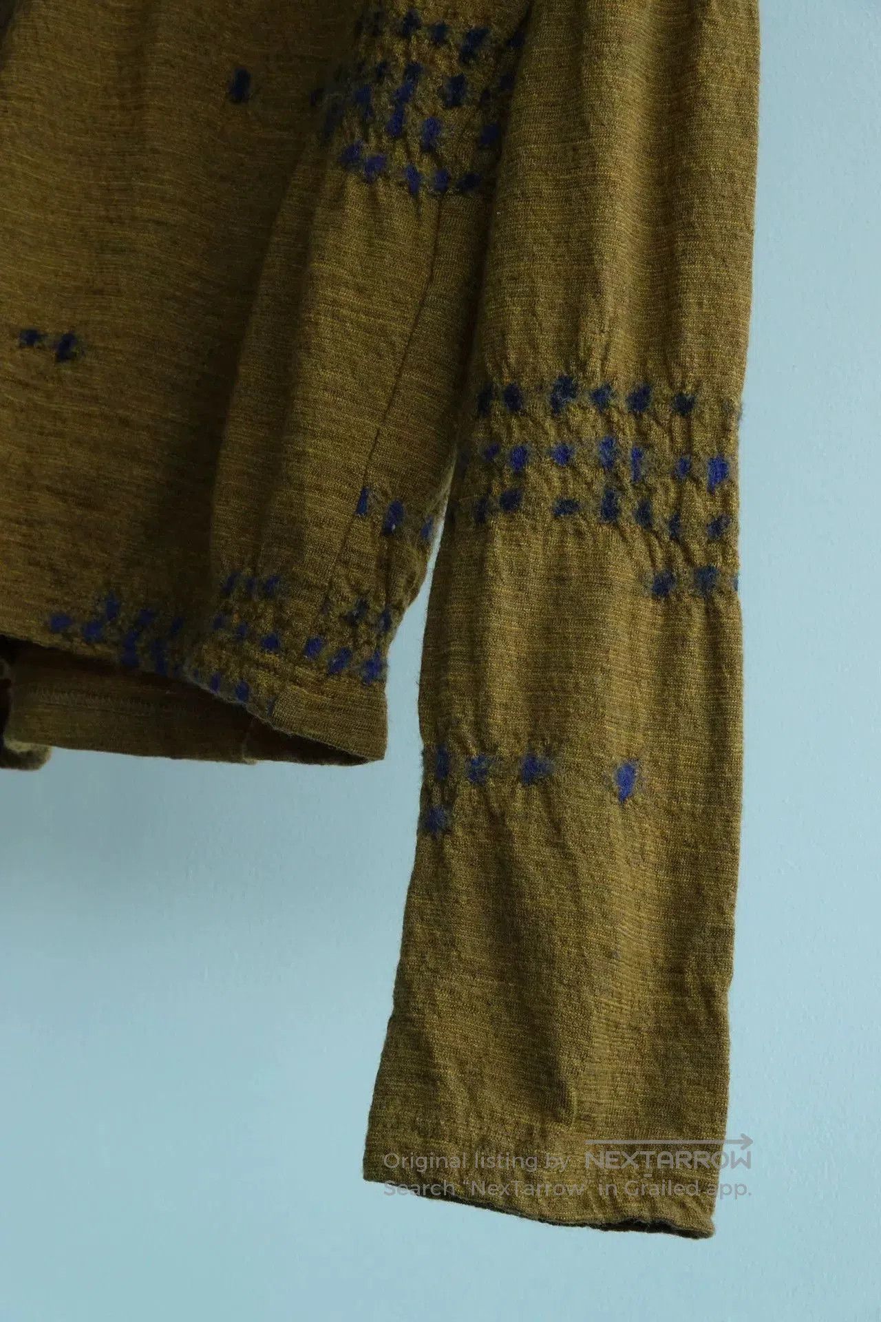 Kapital Kapital Wool Long T-Shirt with Indigo Dye. Size US M / EU 48-50 / 2 - 5 Thumbnail