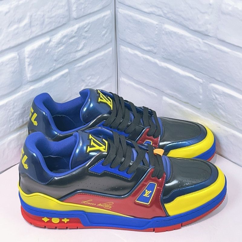 Louis Vuitton Louis Vuitton Low-top Fashion Sneakers for Men -2508 Size US 10.5 / EU 43-44 - 3 Thumbnail