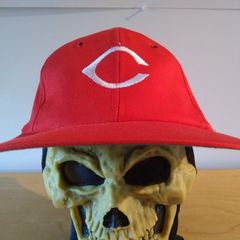 Vtg Cincinnati Reds New Era Fitted Pro Model Hat Cap MLB SZ 7 -  New  Zealand