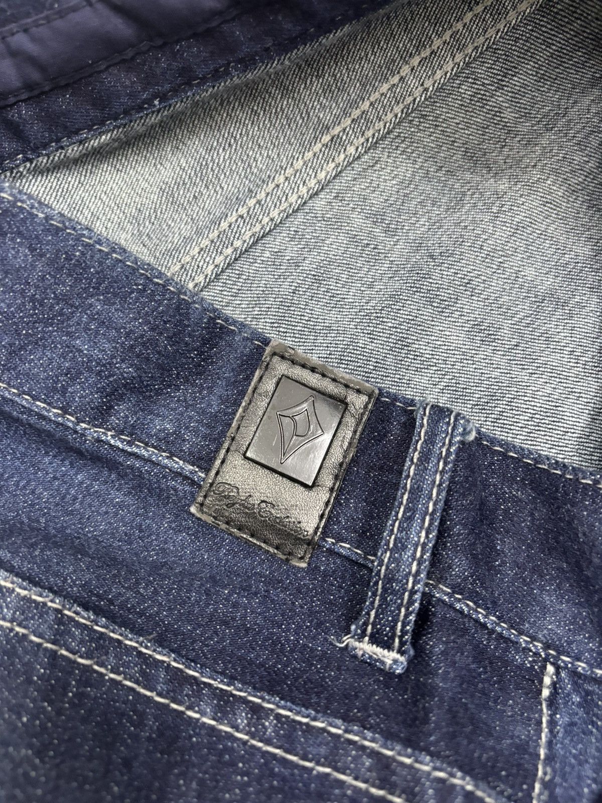 Japanese Brand Regius Evolution Boro Patchwork Distressed Denim Jeans Size 31" - 12 Thumbnail