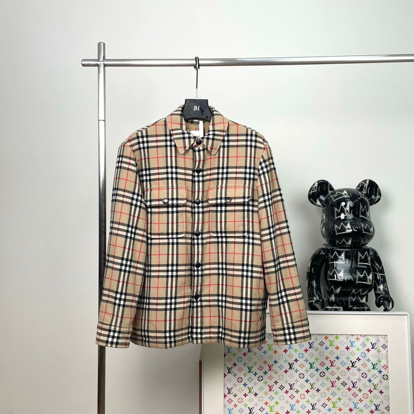 Burberry Burberry Plaid Cotton Shirt s Men Size US S / EU 44-46 / 1 - 1 Thumbnail