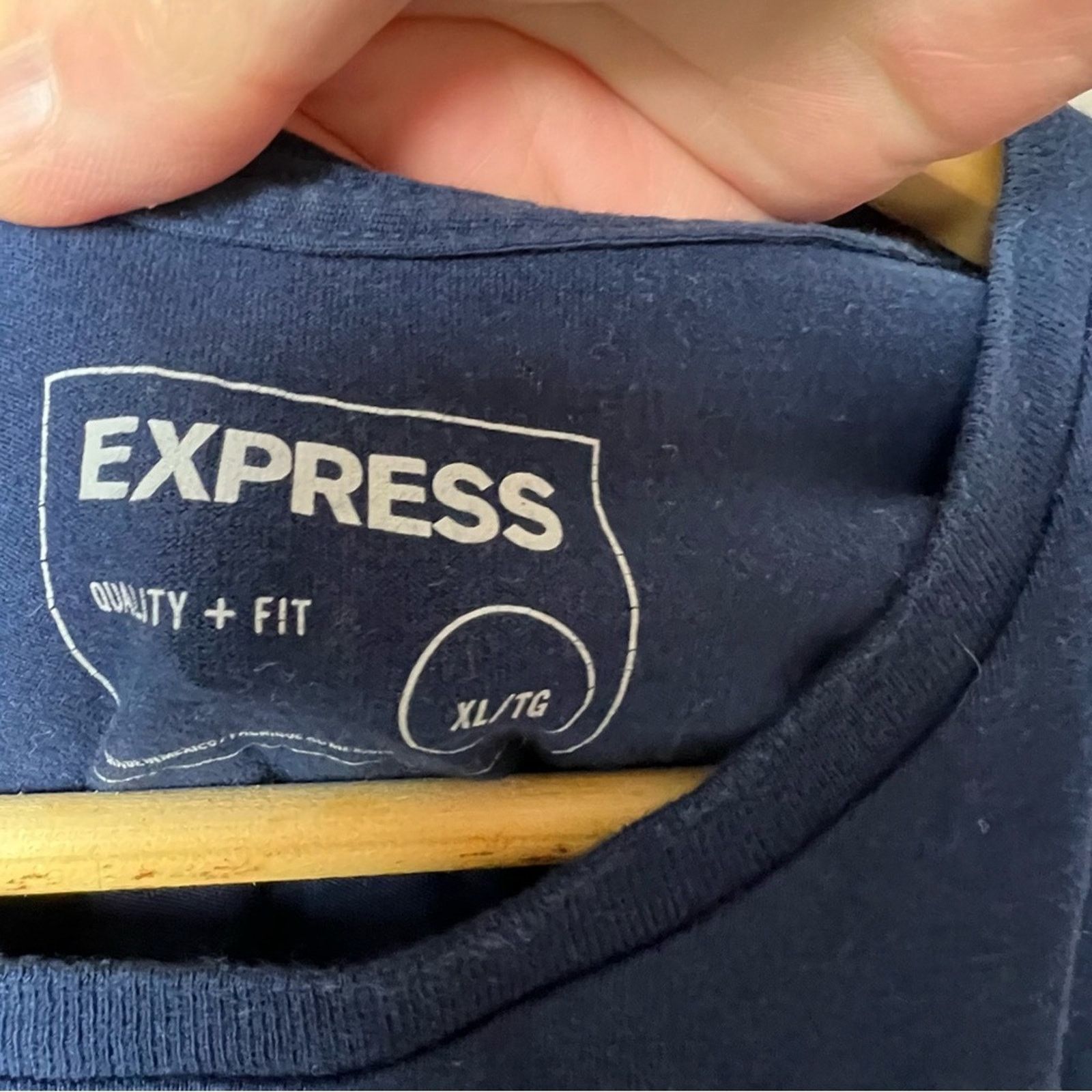 Express Express Navy NYC Logo Graphic Tee Shirt Men’s Size XL Size US XL / EU 56 / 4 - 7 Thumbnail