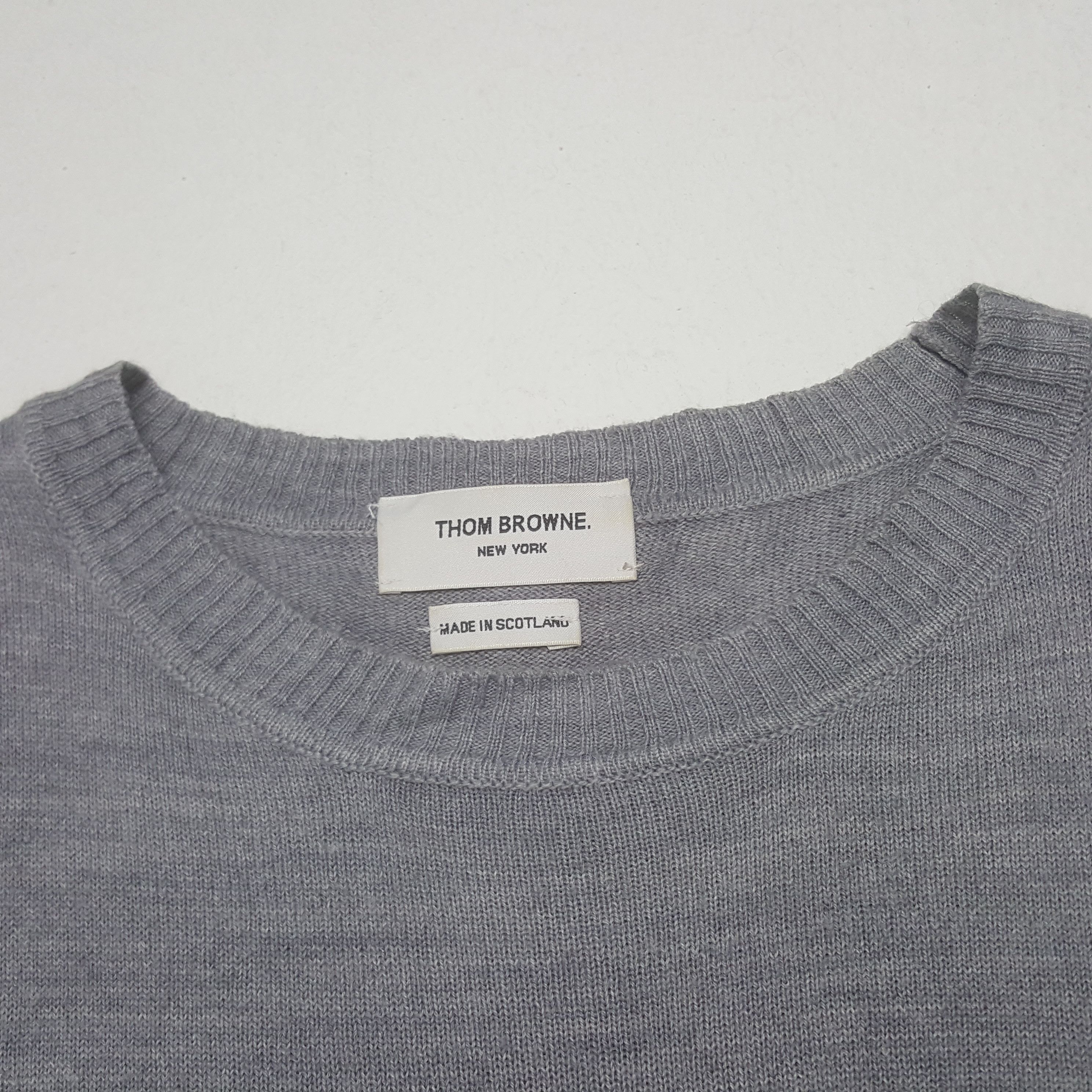 Thom Browne × Vintage Vintage 2001 Thom Browne Sweatshirt Size US M / EU 48-50 / 2 - 3 Thumbnail