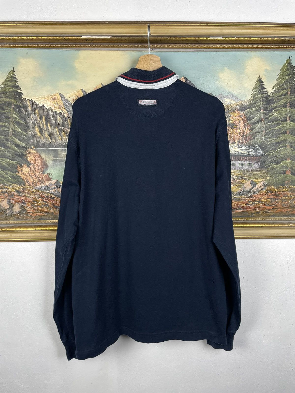 Paul & Shark Paul&Shark Polo Longsleeve Vintage Luxury Old Money Designer Size US L / EU 52-54 / 3 - 8 Thumbnail