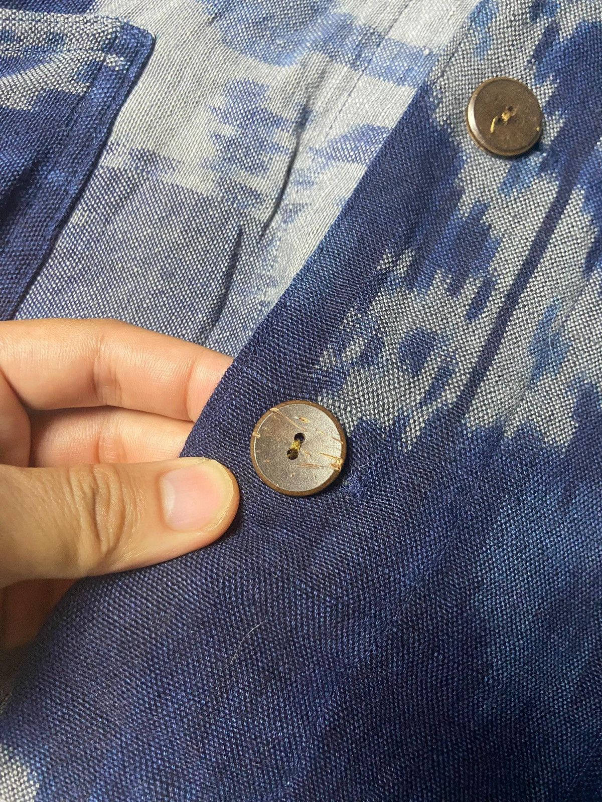 Japanese Brand Japanese Brand Patchwork Patterned Jacket (166) Size US L / EU 52-54 / 3 - 10 Thumbnail