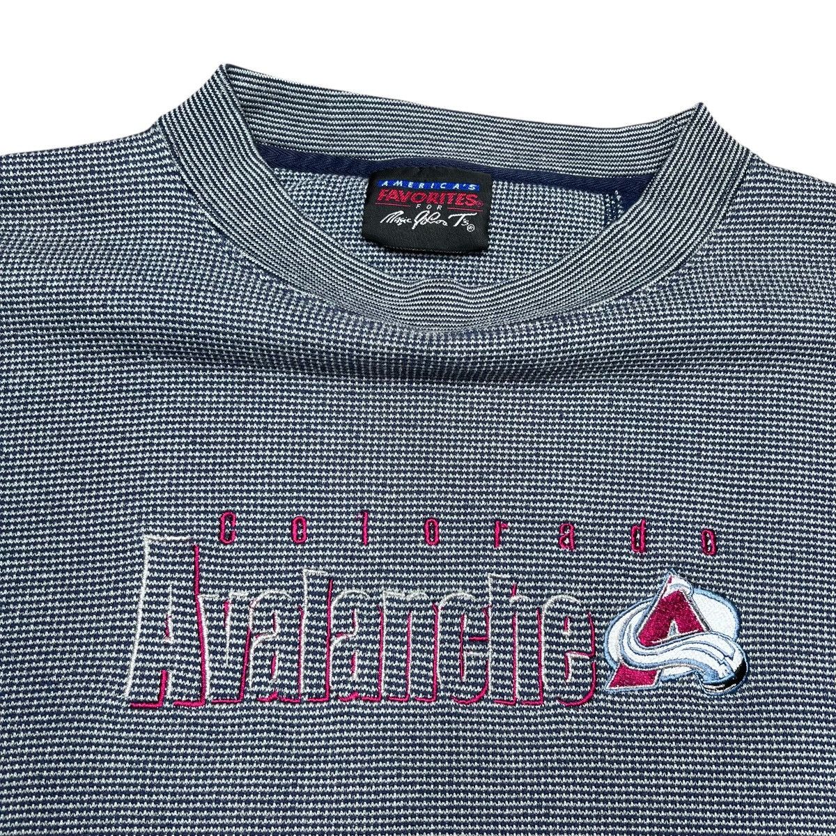 NHL NHL Colorado Avalanche Embroidered Magic Johnson Sweatshirt Size US XXL / EU 58 / 5 - 2 Thumbnail