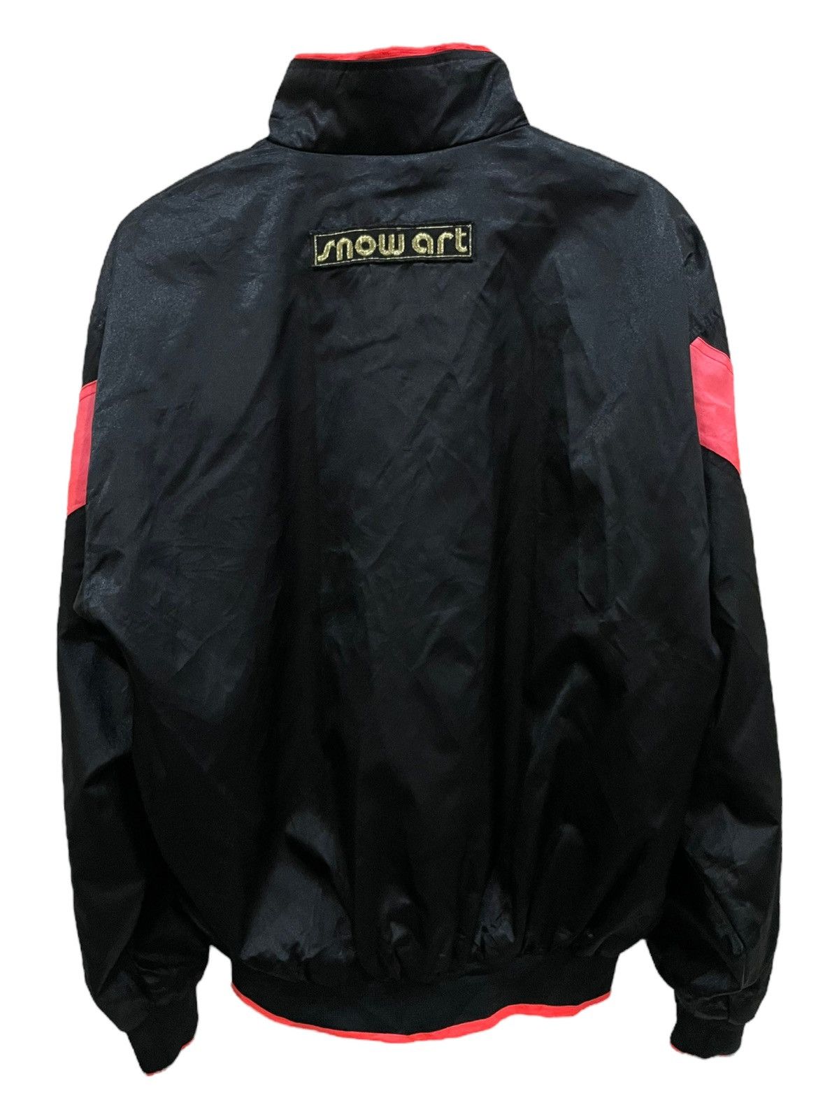 Asics Vintage Snow Art Ski Jacket Bomber Jacket Size US L / EU 52-54 / 3 - 2 Thumbnail