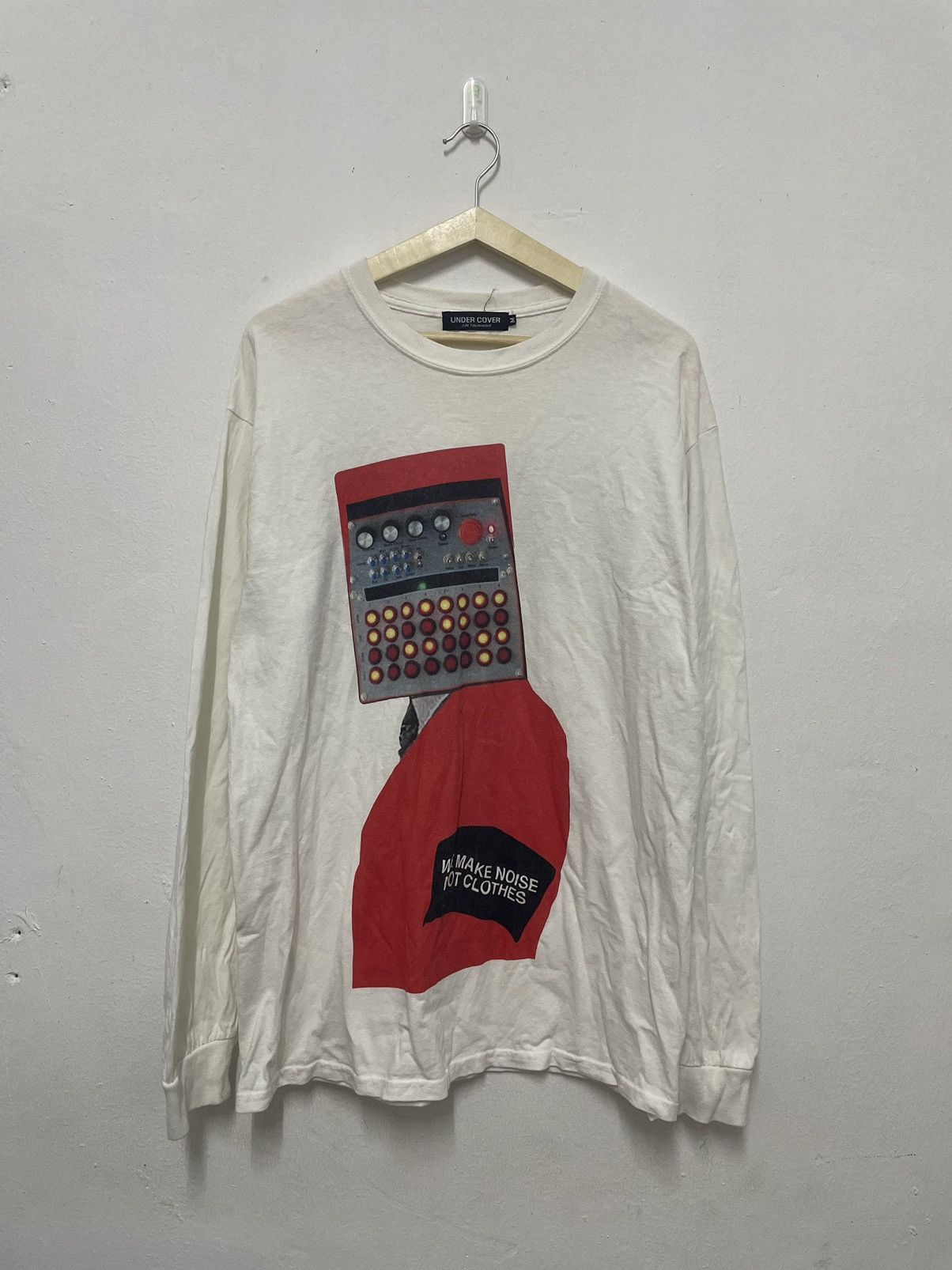 image of Vintage Undecover Jun Takahashi We Make Noise Not Clothes in White, Men's (Size Medium)
