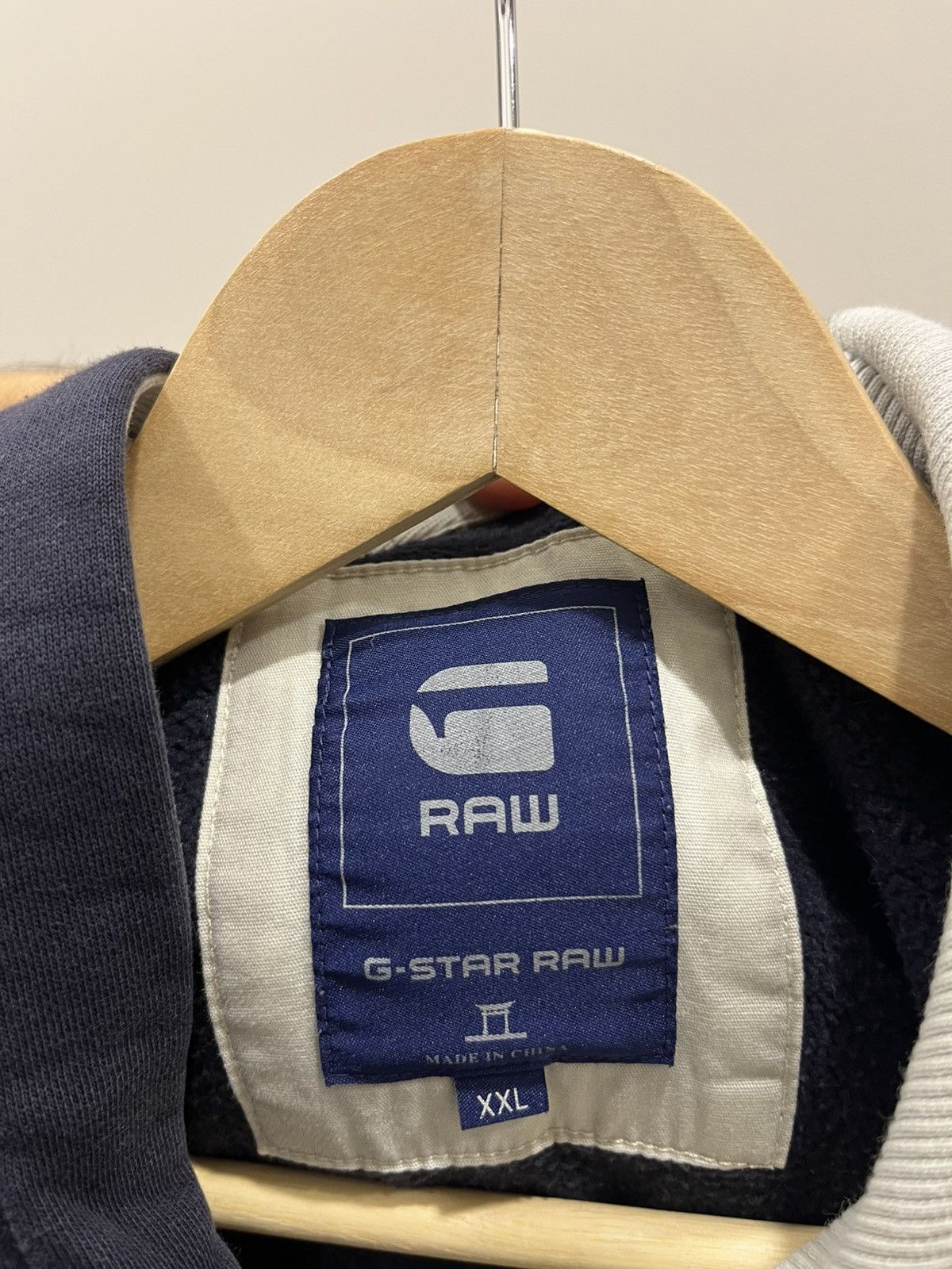 G-Star G Star Raw Hoodie Big Logo Streetwear Vintage Size US XXL / EU 58 / 5 - 5 Thumbnail