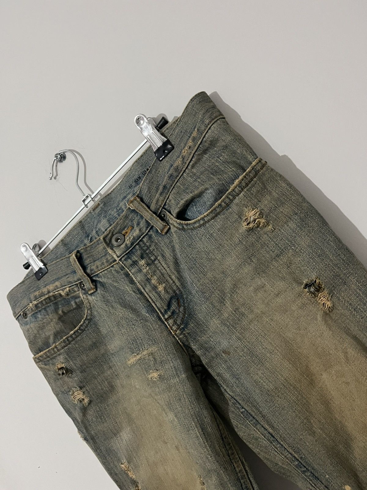 If Six Was Nine If six was nine mud max “BCFEMALE” jeans. Size US 28 / EU 44 - 3 Thumbnail
