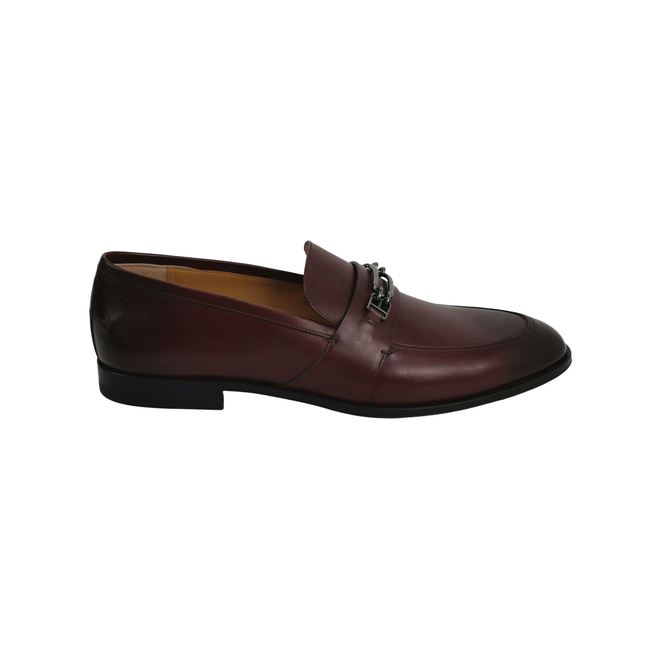 Bally Bally Metal Logo Leather Loafers EU 43.5 Size US 10 / EU 43 - 1 Thumbnail
