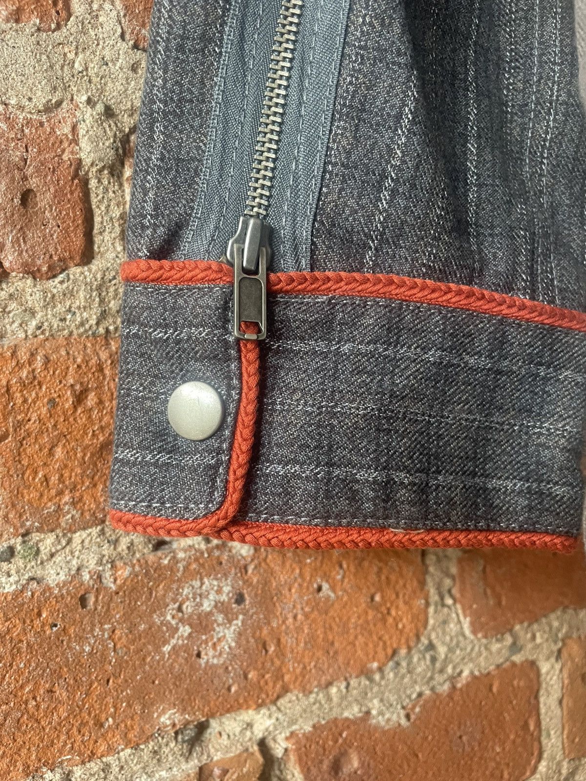 Marc Jacobs Marc Jacobs Vintage Plaid Denim Zipper Men’s Jacket 2005 Size US M / EU 48-50 / 2 - 15 Thumbnail