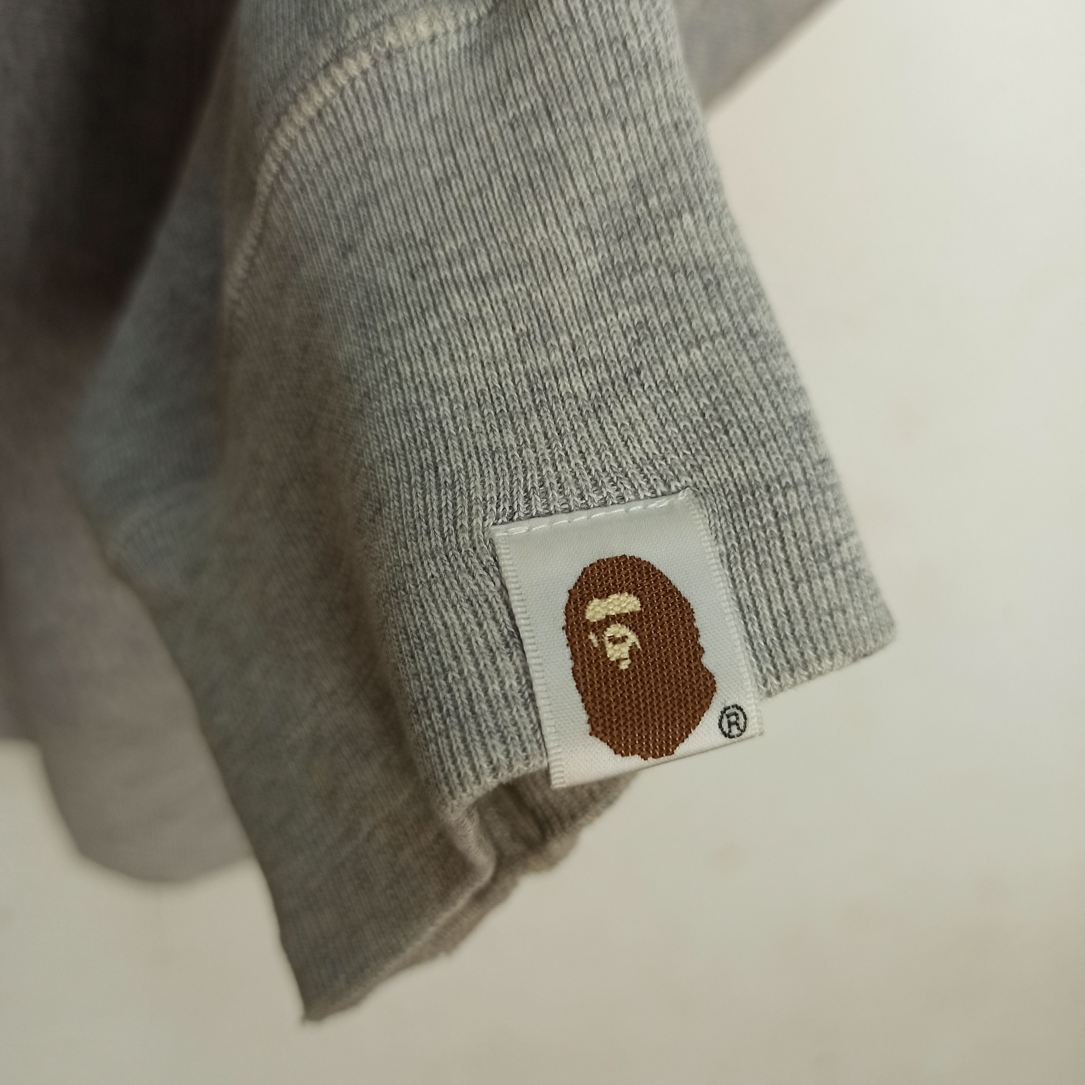 Bape BAPE Milo All-Star Full Zip Hoodie Gray X Gold A Bathing Ape Size US XL / EU 56 / 4 - 9 Thumbnail