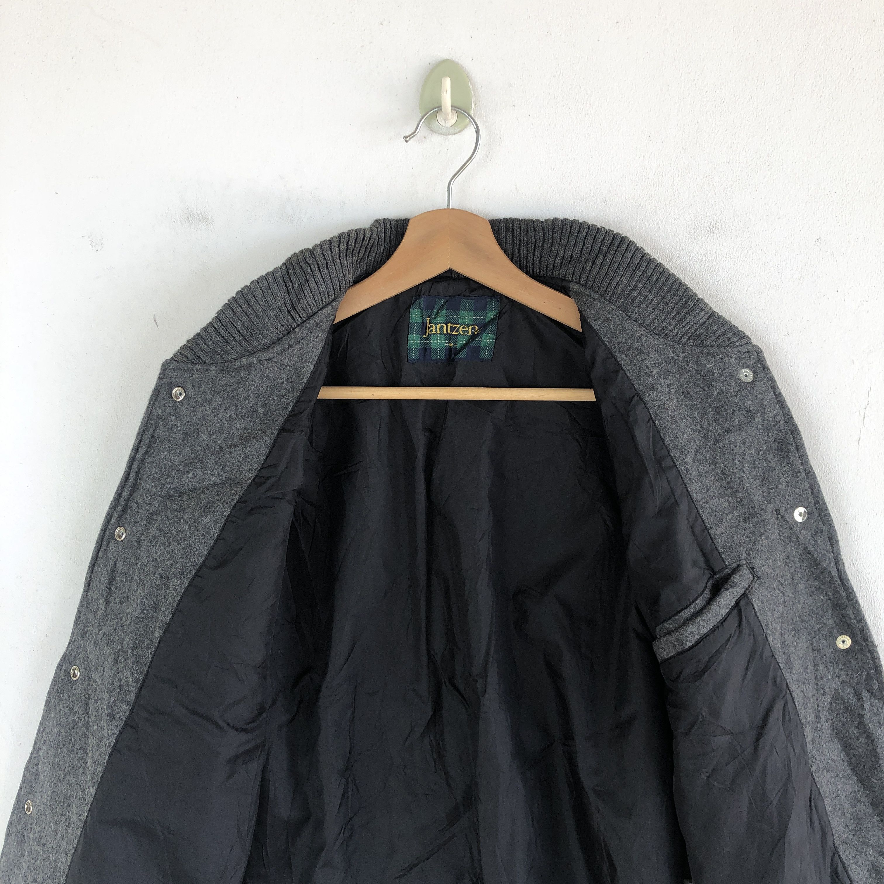 Japanese Brand Vintage Jantzen Varsity Baseball Stadium Wool Jacket Size S / US 4 / IT 40 - 6 Thumbnail