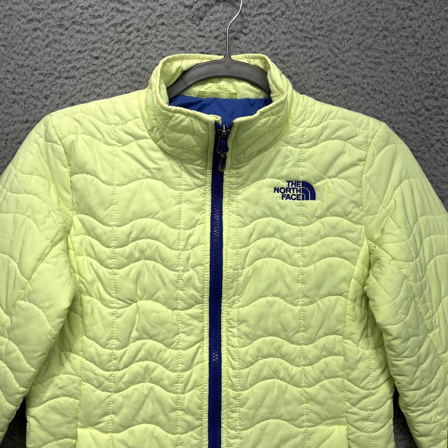 The North Face The North Face Jacket Womens Small Yellow Insulated Full Zip Outdoor C463 Size S / US 4 / IT 40 - 3 Thumbnail